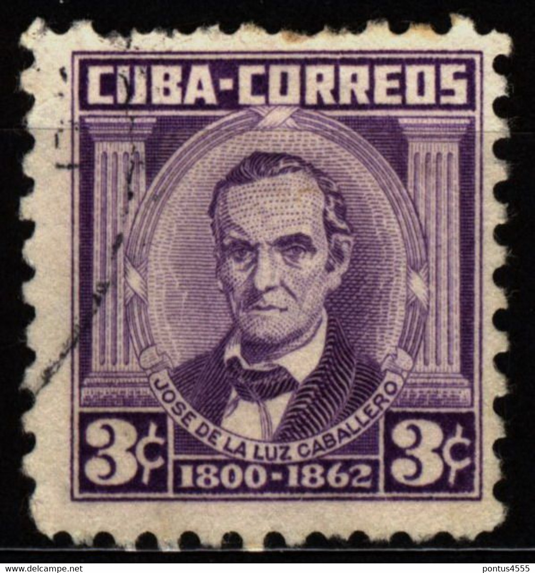 Cuba 1954 Mi 412 José De La Luz Caballero - Used Stamps