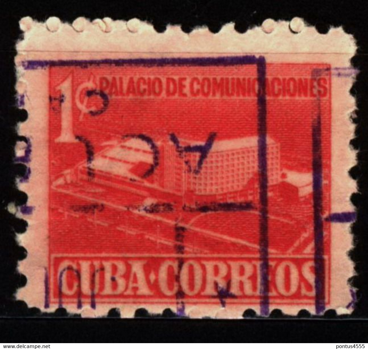 Cuba 1957-58 Z34 Postal Tax (1) - Oblitérés