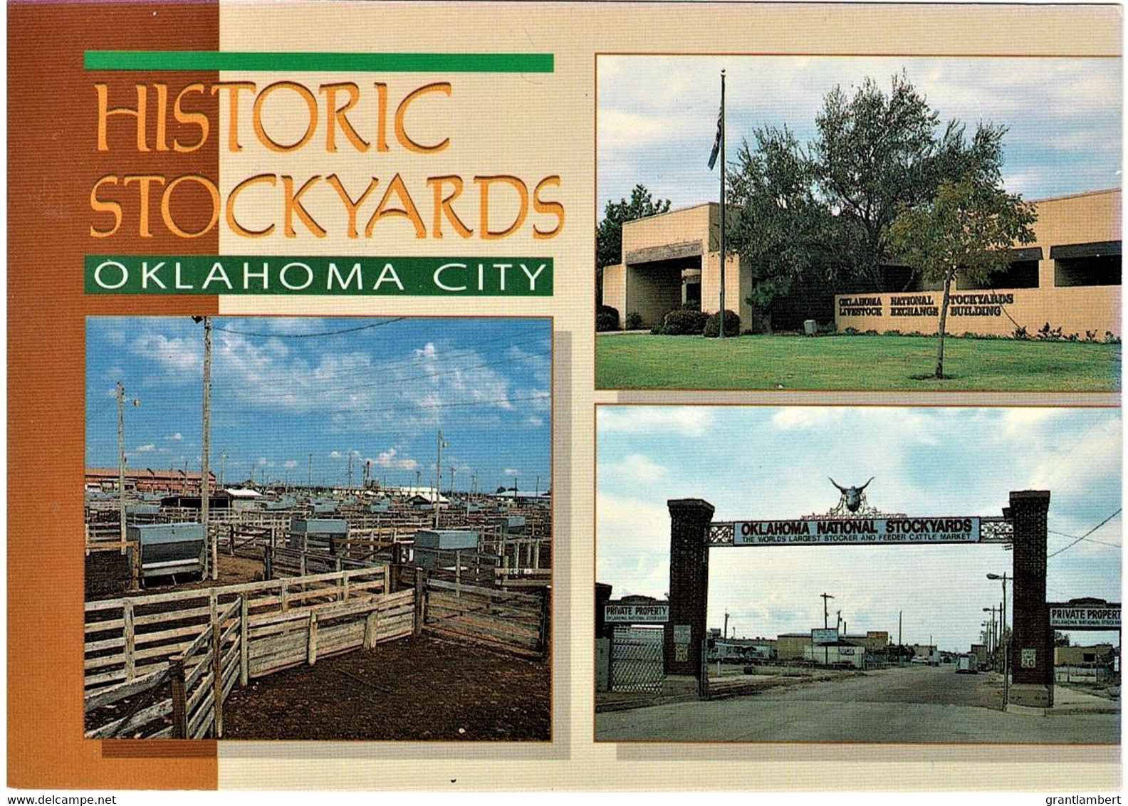 Historic Stockyards, Oklahoma City, Oklahoma, US - Unused - Oklahoma City