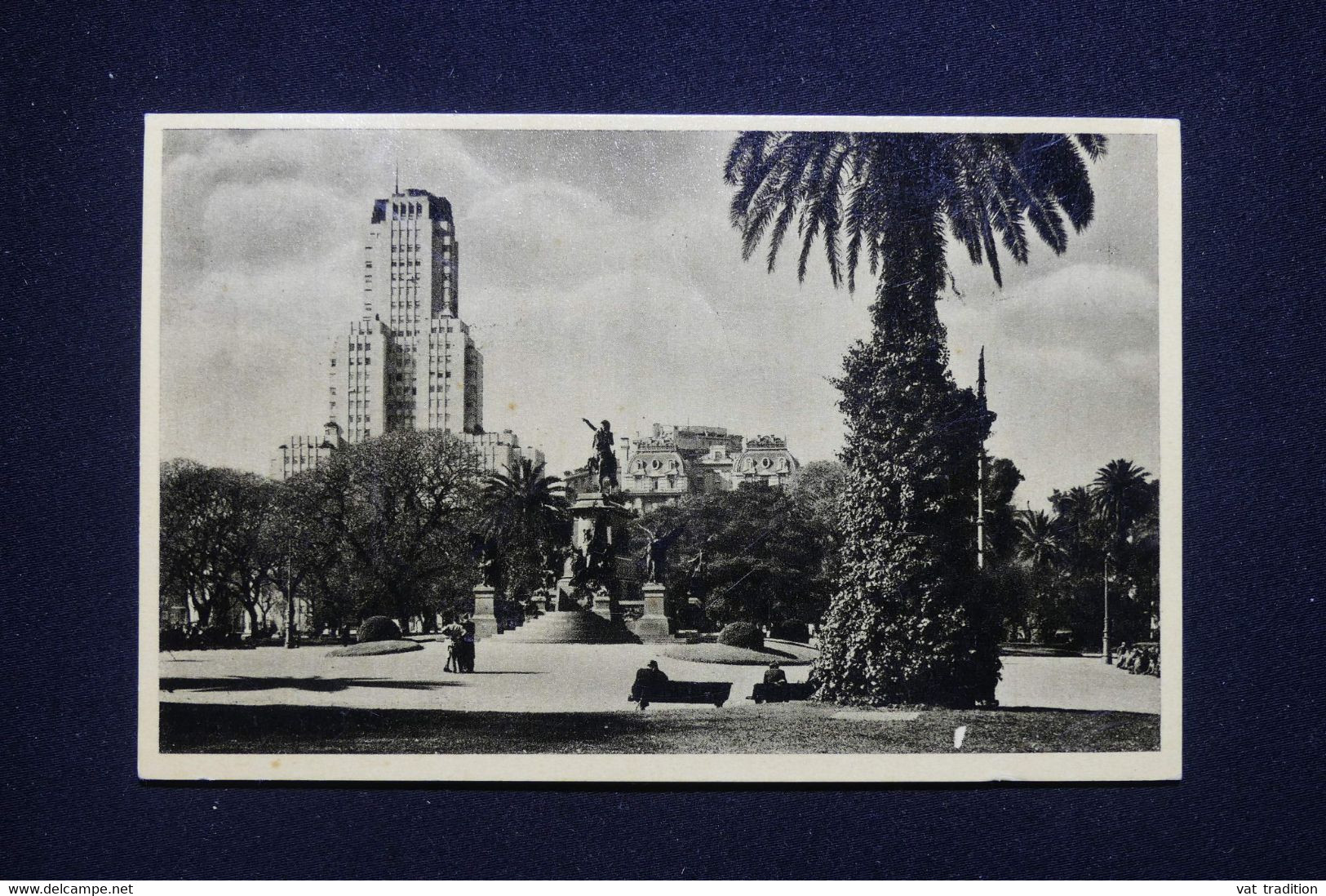 ARGENTINE - Affranchissement De Buenos Aires Sur Carte Postale Pour La France Par Avion - L 98061 - Cartas & Documentos