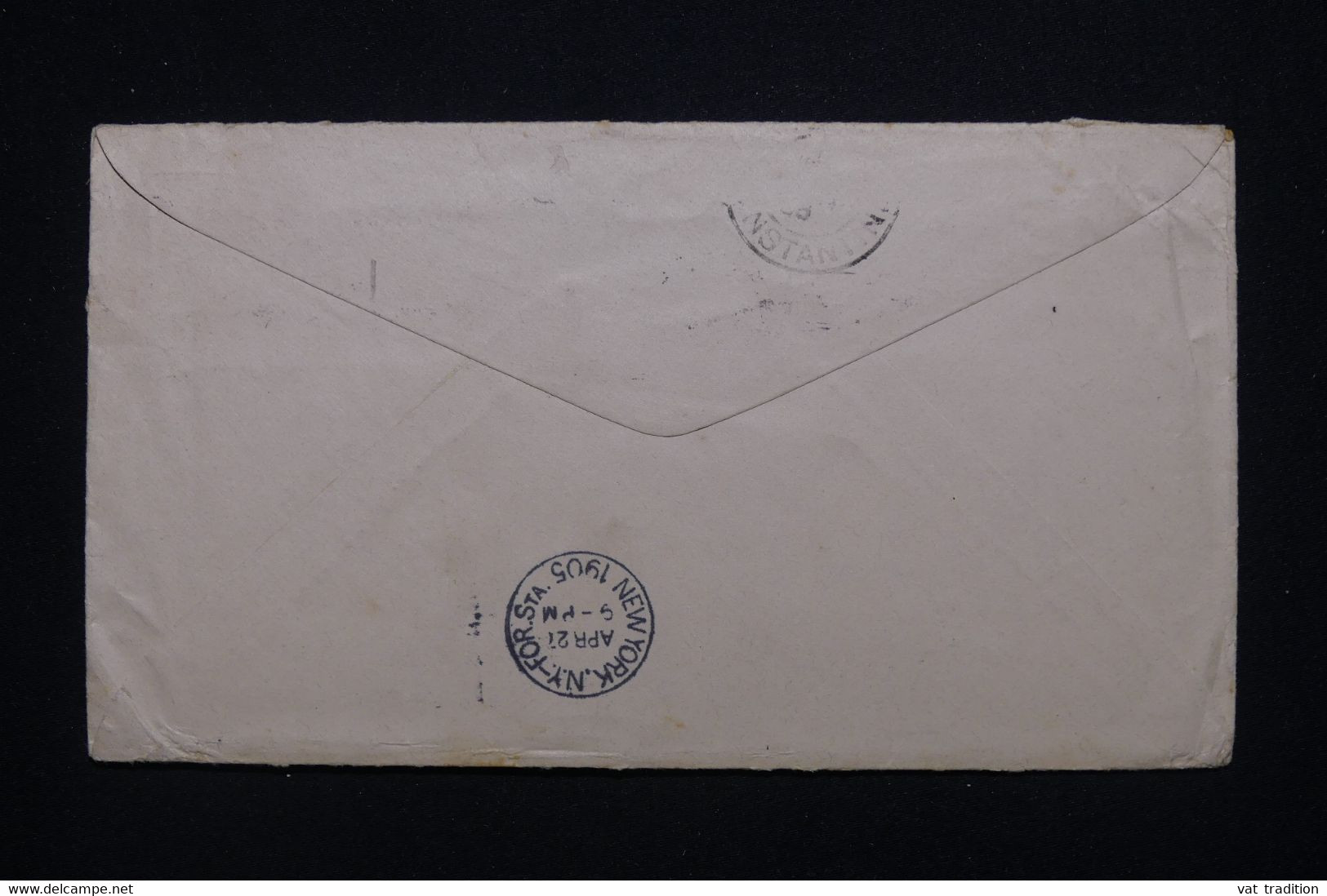 ETATS UNIS - Entier Postal Commercial De San Francisco Pour L 'Algérie En 1905 , Complément Disparu - L 98073 - 1901-20