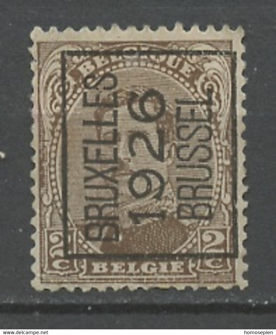 Belgique - Belgium - Belgien Préoblitéré 1915 Y&T N°PREO136 - Michel N°V114 Nsg - 2c Bruxelles 1926 - Typografisch 1922-26 (Albert I)