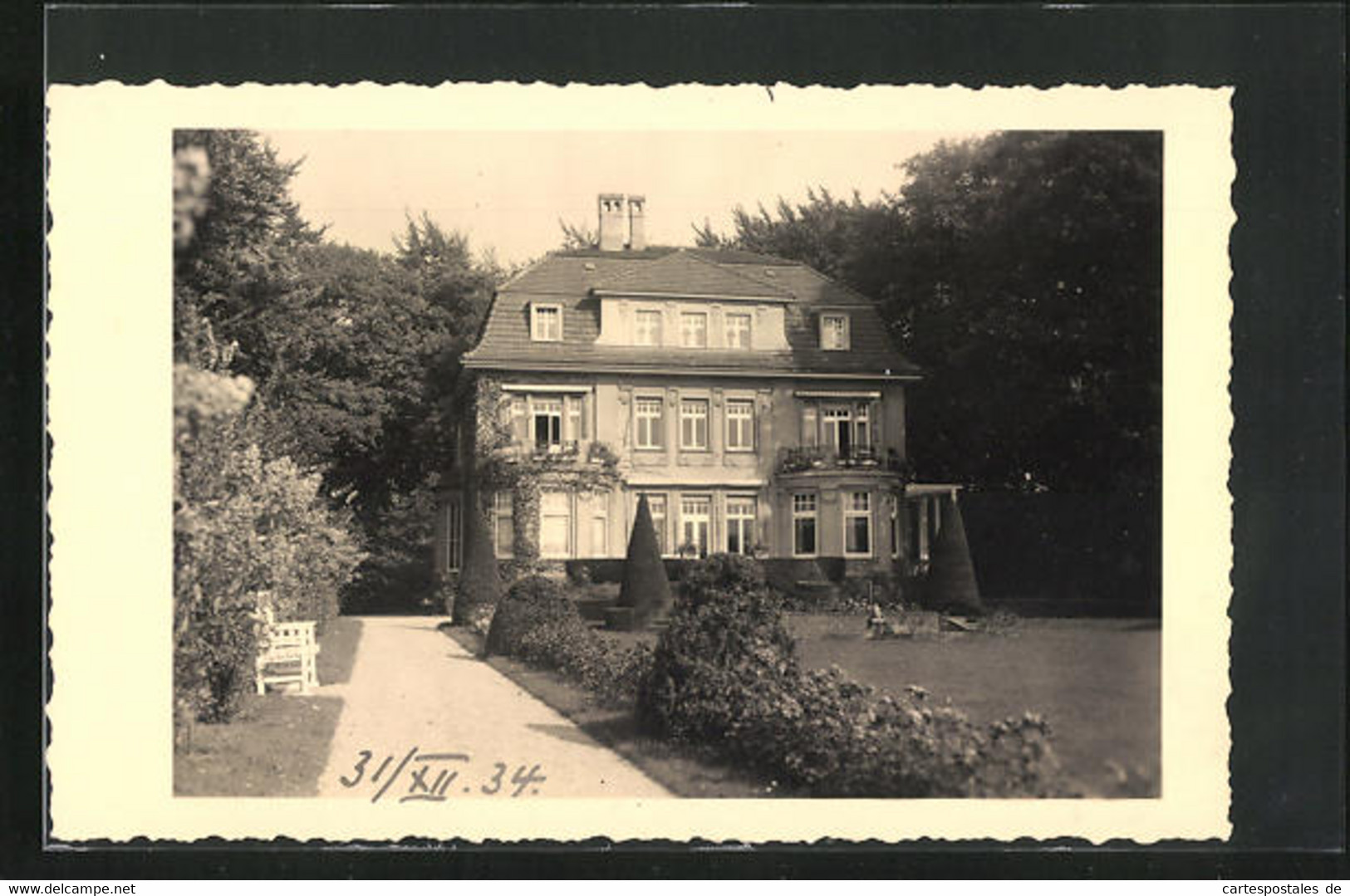 AK Ibbenbüren, Villa Gronewald, Strasse Groner Allee 67 - Ibbenbueren