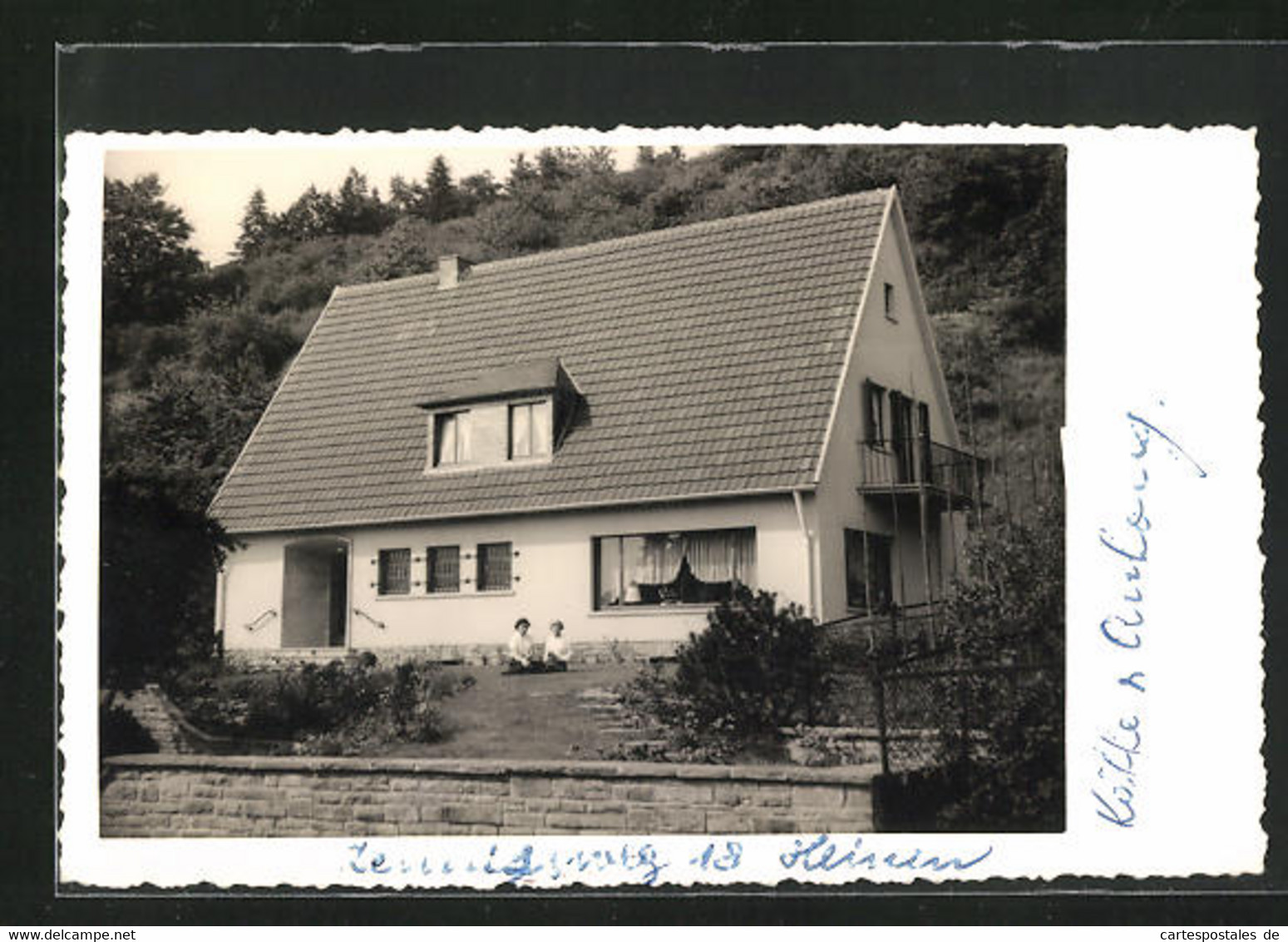 Foto-AK Bad Honnef, Haus, Strasse Zennigsweg 18 1953 - Bad Honnef