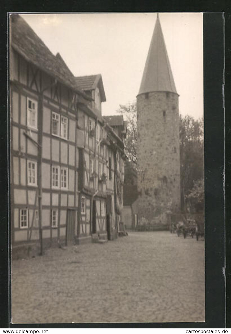 Foto-AK Melsungen, Strasse Am Eulenturm Ca. 1950 - Melsungen