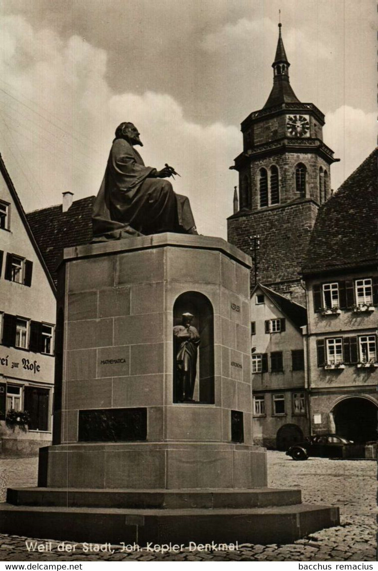 WEIL DER STADT  Joh.Kepler-Denkmal - Weil Der Stadt