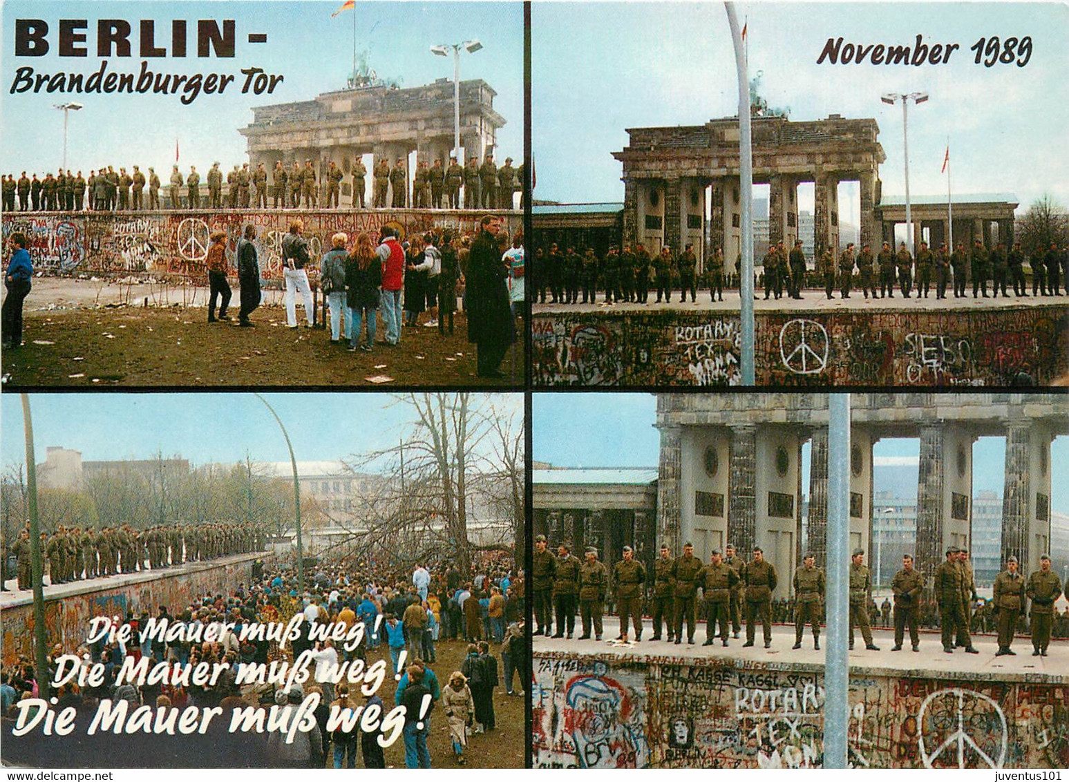 CPSM Berlin    L596 - Brandenburger Deur