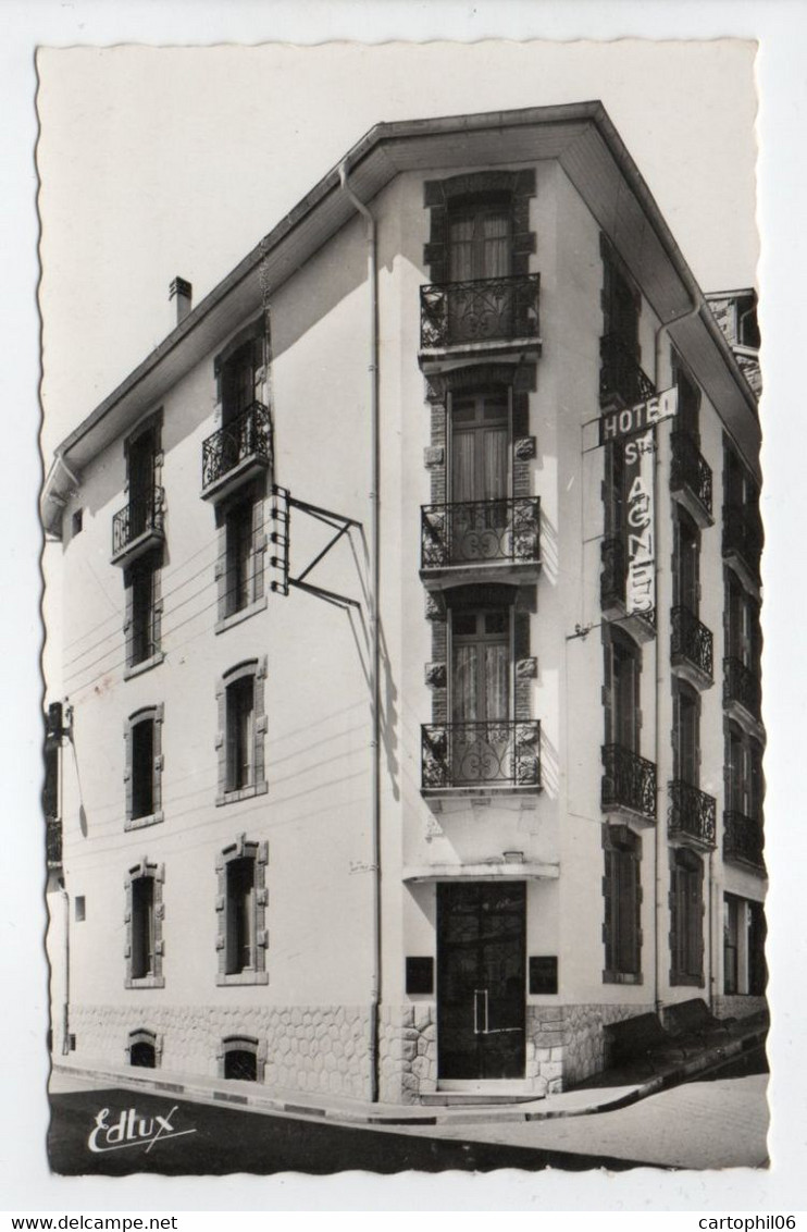 - CPSM LOURDES (65) - HOTEL STE AGNES - Rue Peyramale Et Rue Massabielle - Edition DOUCET - - Lourdes