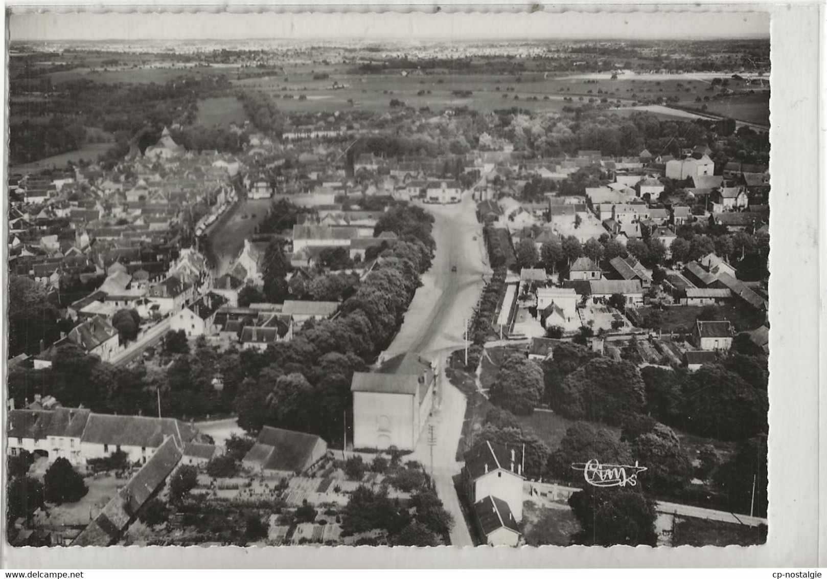 COURTENAY VUE AERIENNE - Courtenay