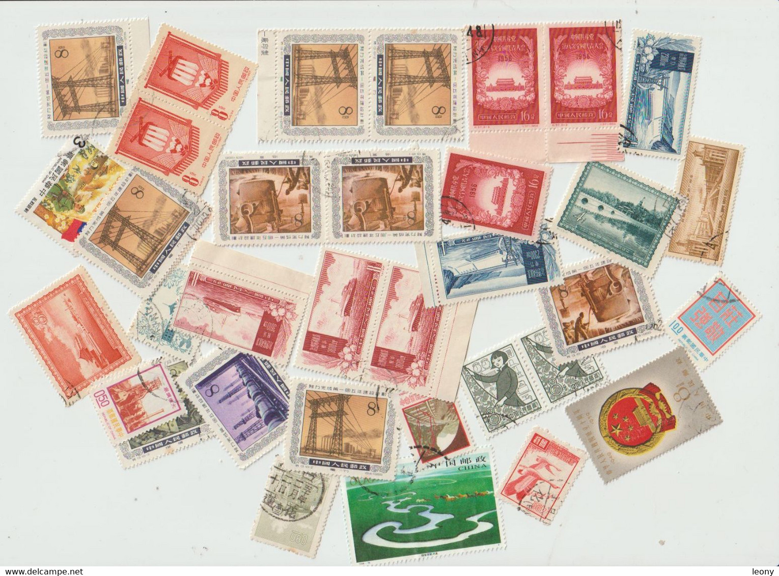 TIMBRES De  CHINE   DIVERS  -   OBLITERES - Usados