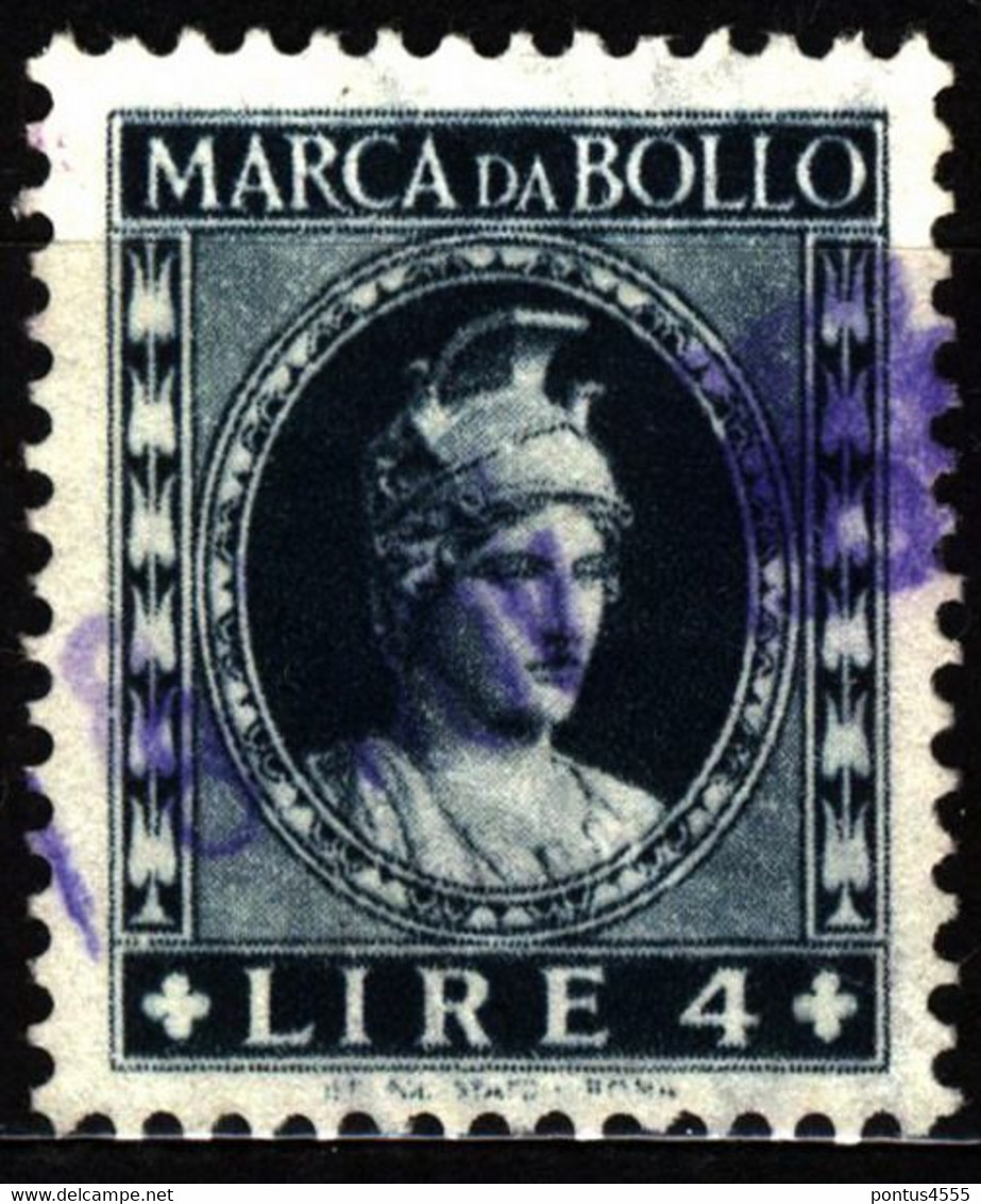 Italy 1945 Uni 168 Italy Helmeted - Revenue Stamps