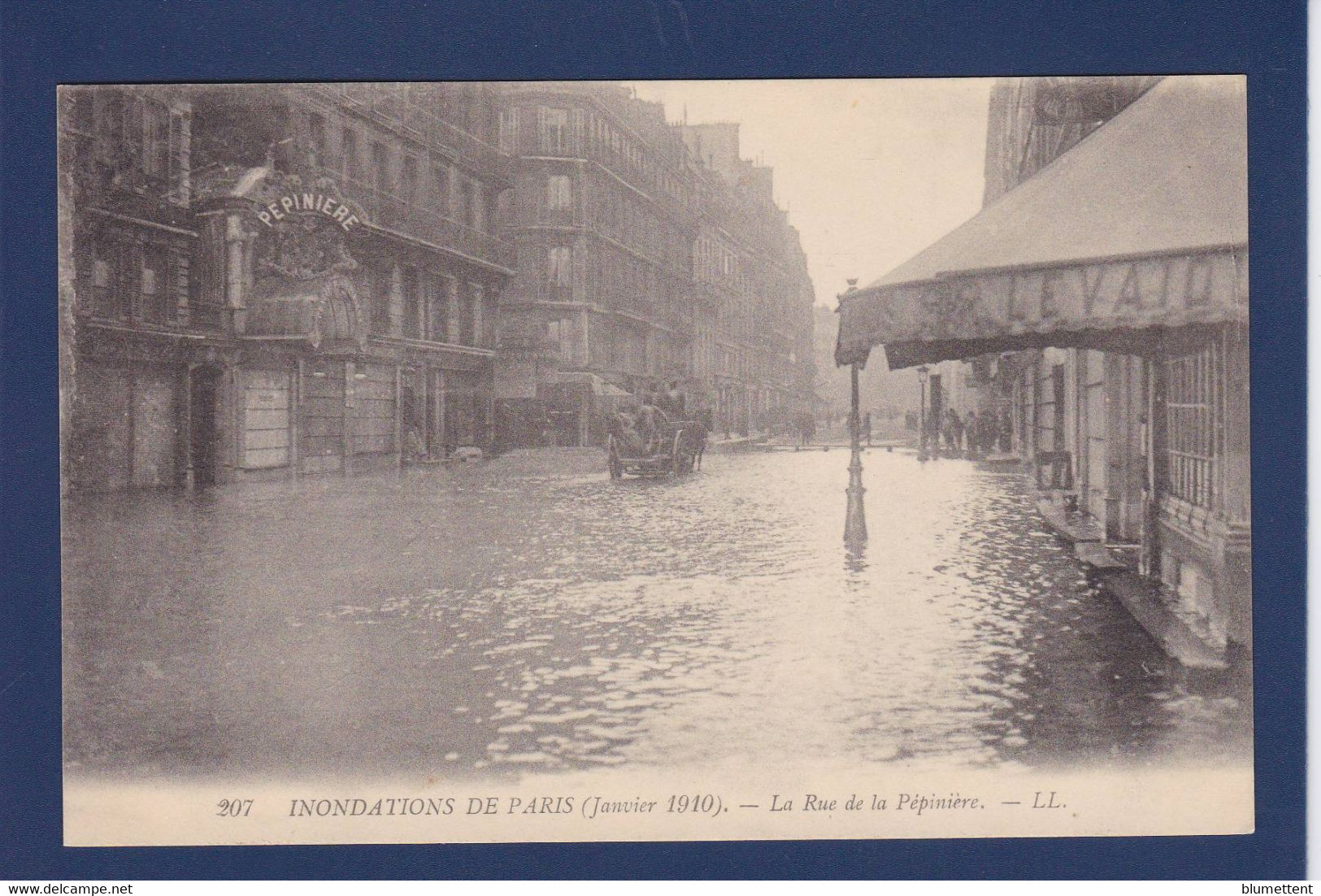 CPA Paris 75 Inondations De 1910 Catastrophe Non Circulé - Paris Flood, 1910