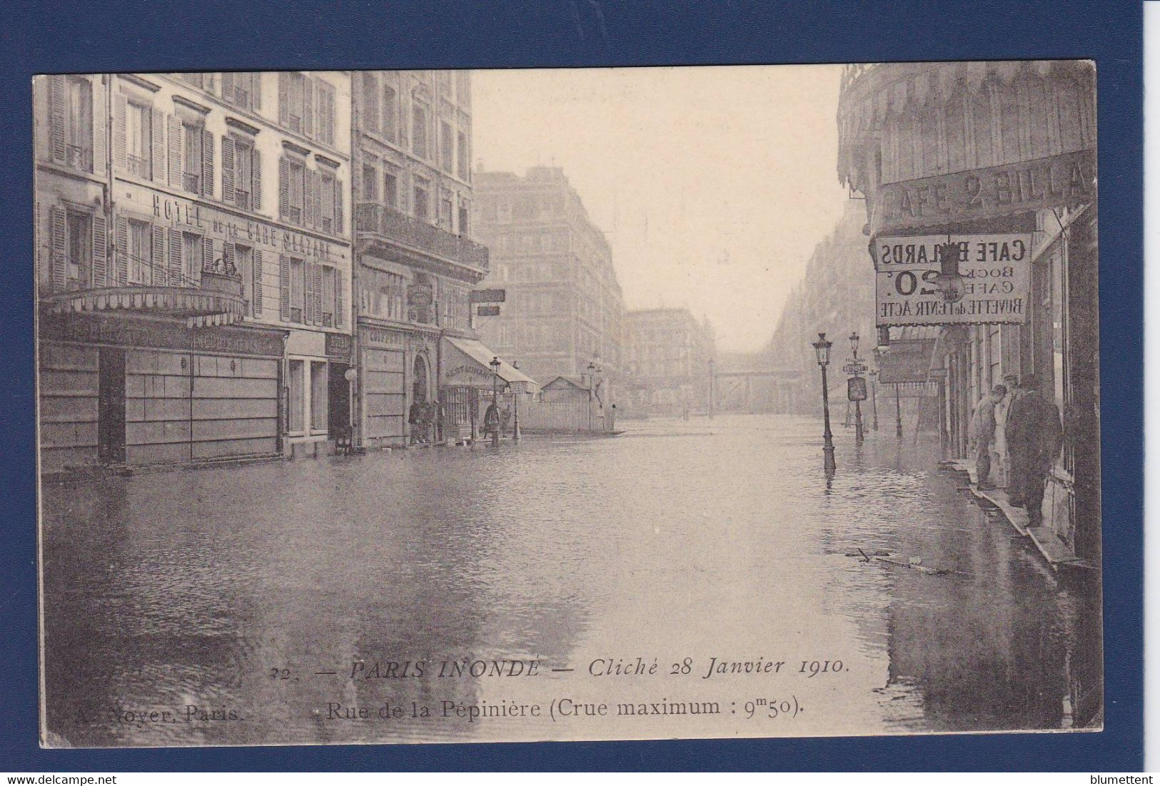CPA Paris 75 Inondations De 1910 Catastrophe Non Circulé - Überschwemmung 1910