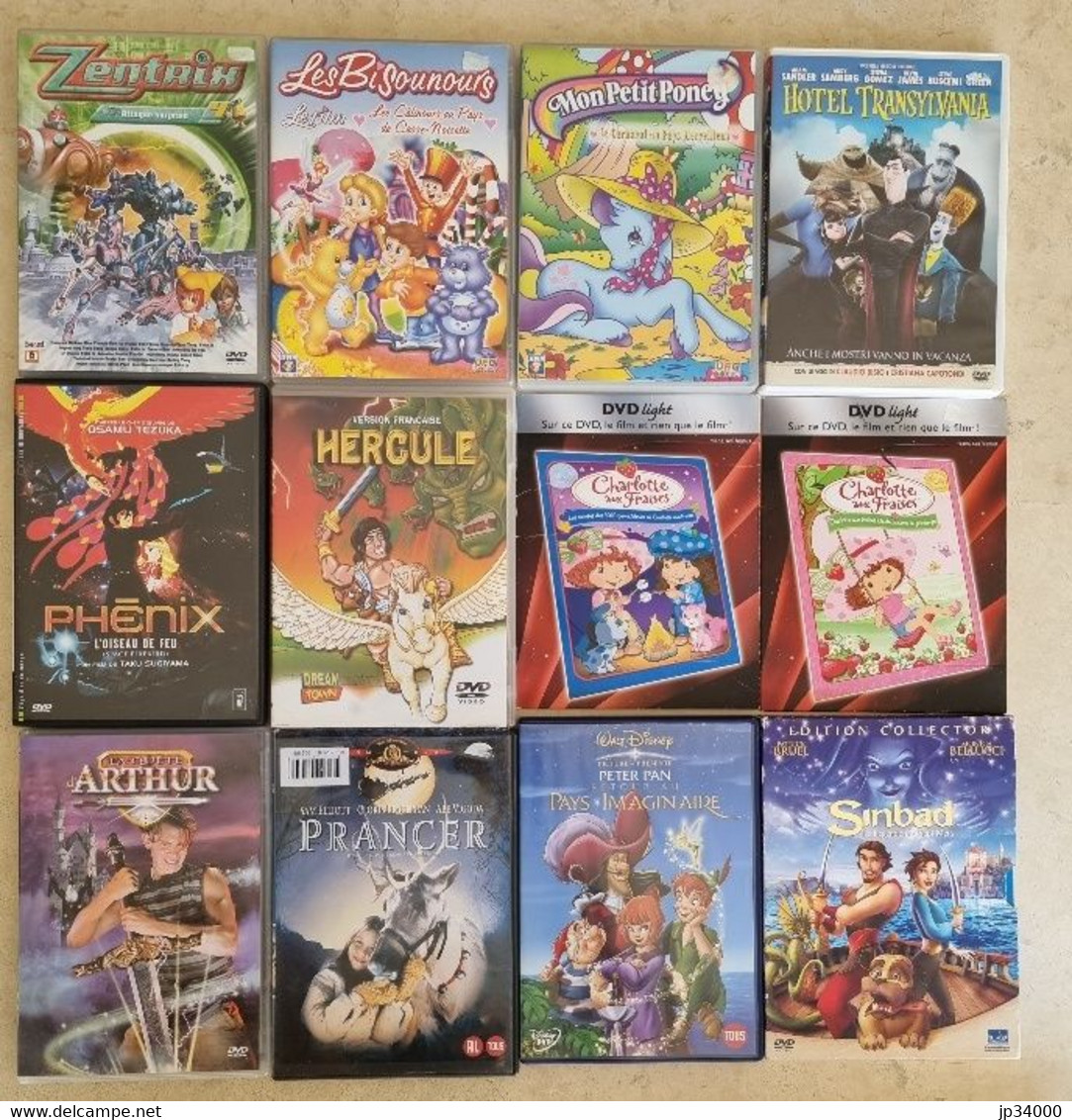 Lot De 12 Dvd Jeunesse, Séries, Dvd Classiques. Que De L'occasion.... - Concert Et Musique