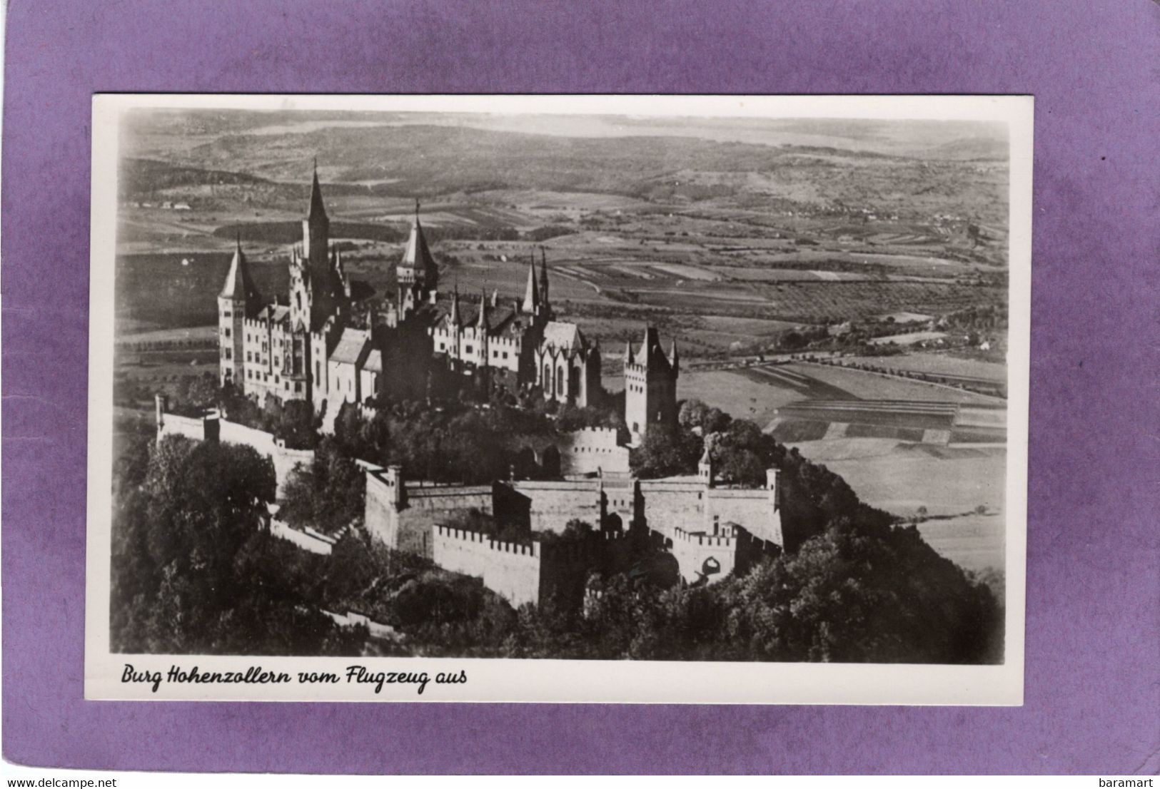 Burg Hohenzollern Vom Flugzeug Aus  Luftbild V. H. Sting Jr. - Hechingen