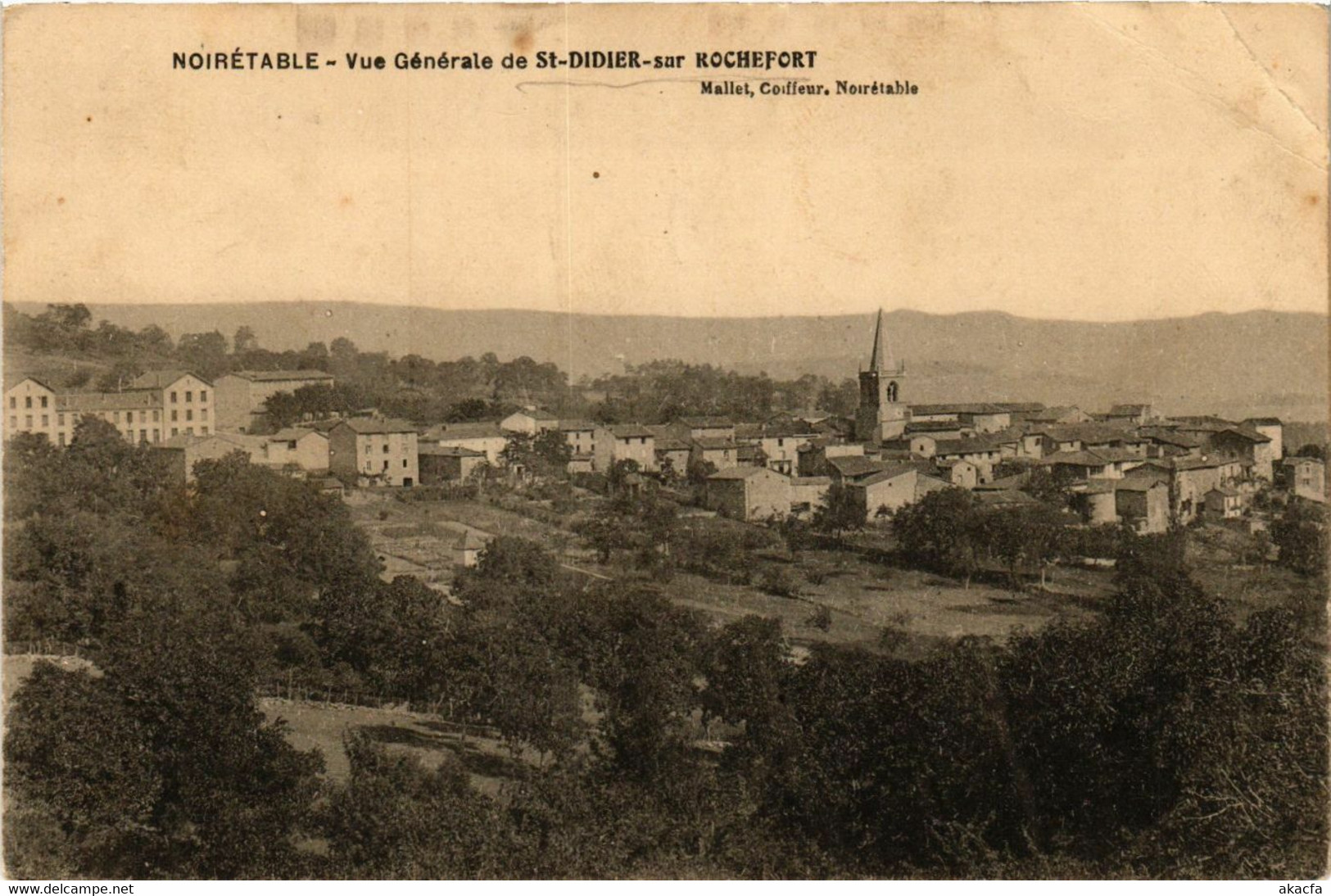 CPA NOIRETABLE - Vue Générale De St-DIDIER Sur Rochefort (578523) - Noiretable