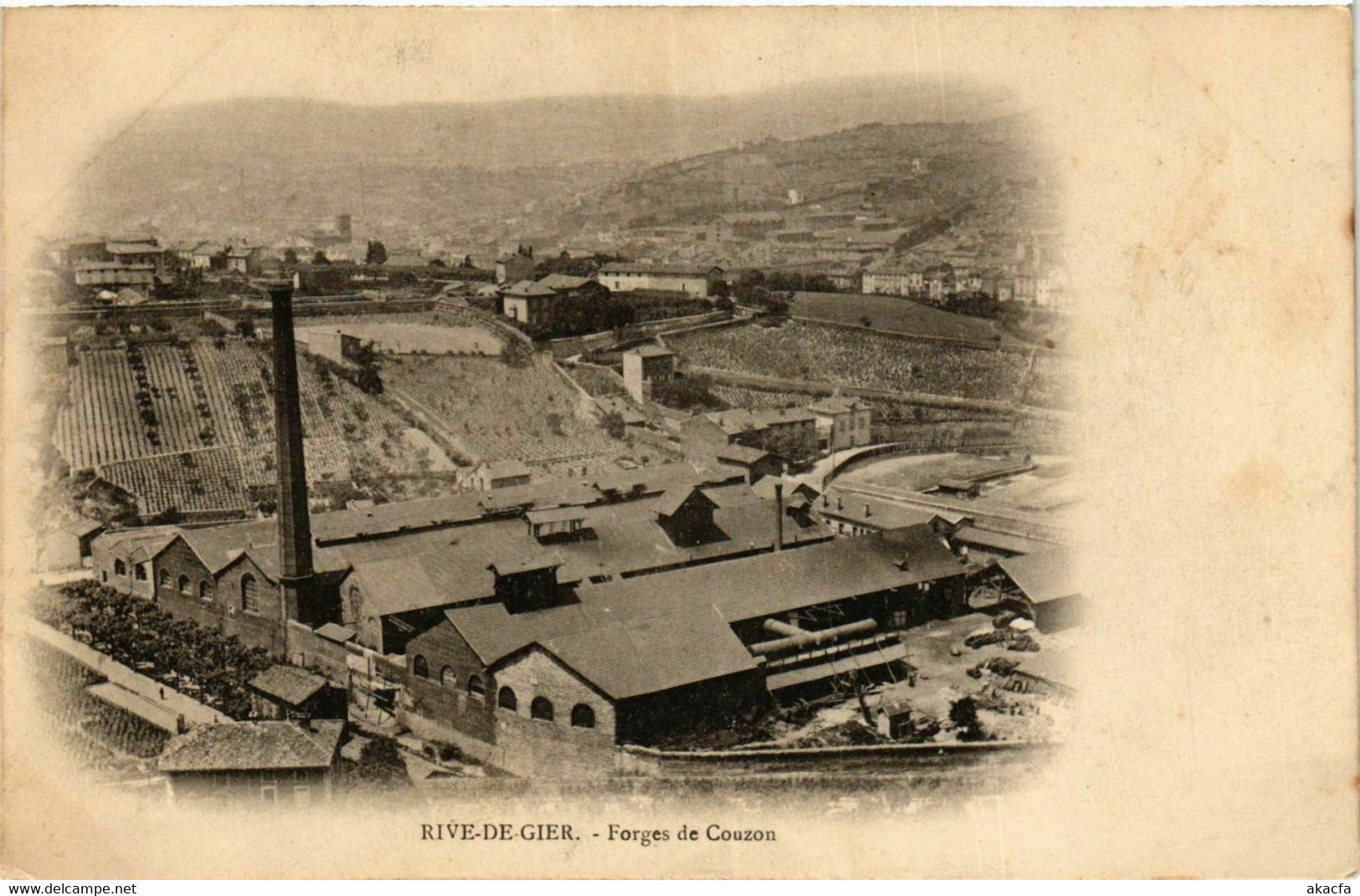CPA RIVE-de-GIER - Forges De Couzon (578684) - Riorges