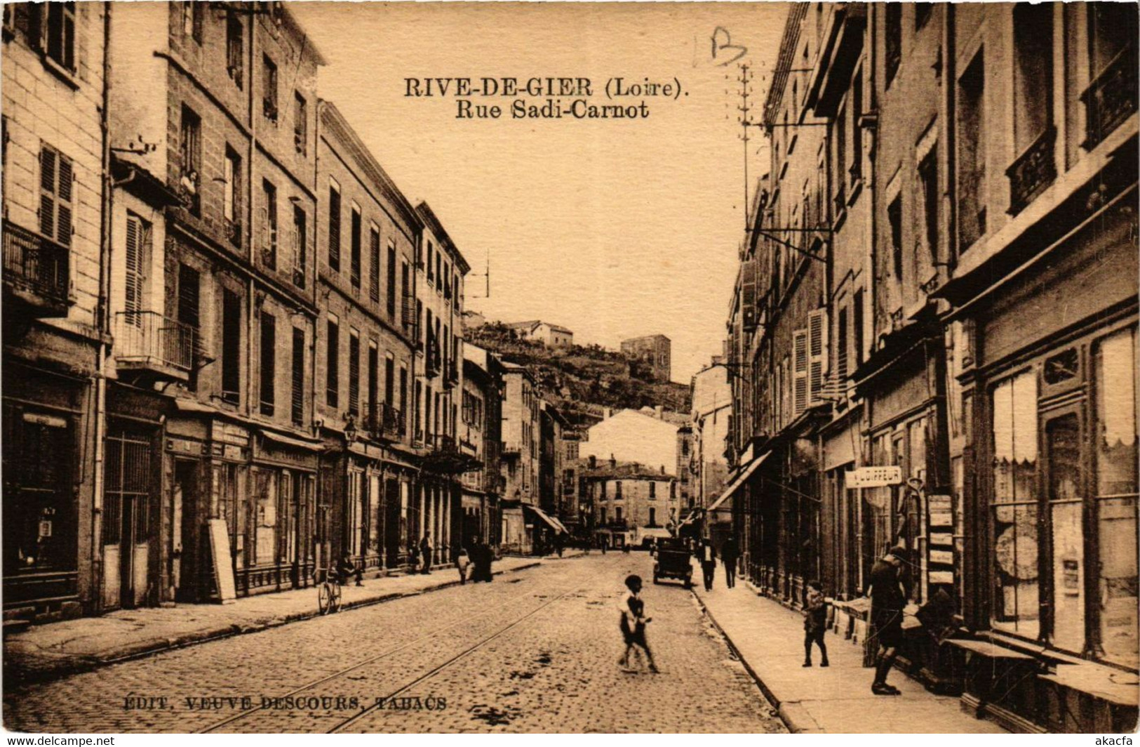 CPA RIVE-de-GIER - Rue Sadi Carnot (578674) - Riorges