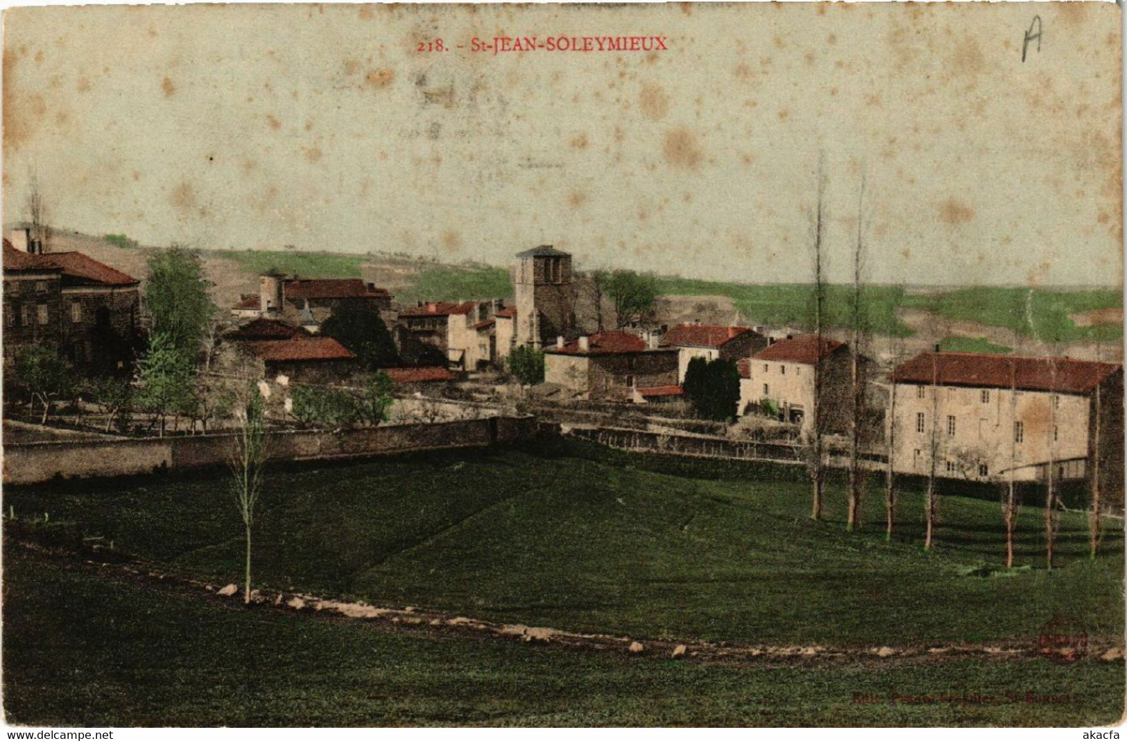 CPA St-JEAN-SOLEYMIEUX (580853) - Saint Jean Soleymieux