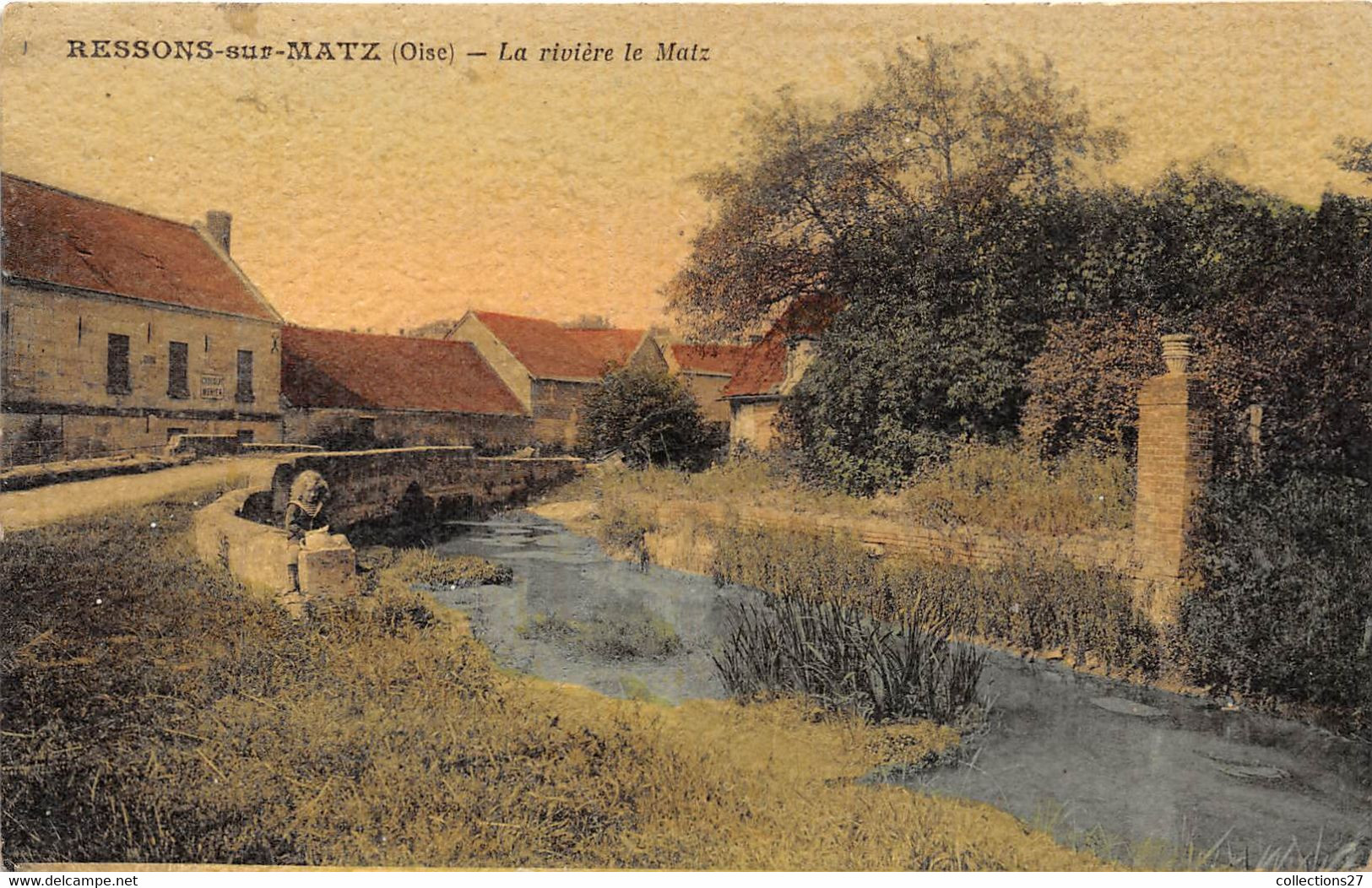 60-BESSONS-SUR-MATZ- LA RIVIERE LE MATS - Ressons Sur Matz