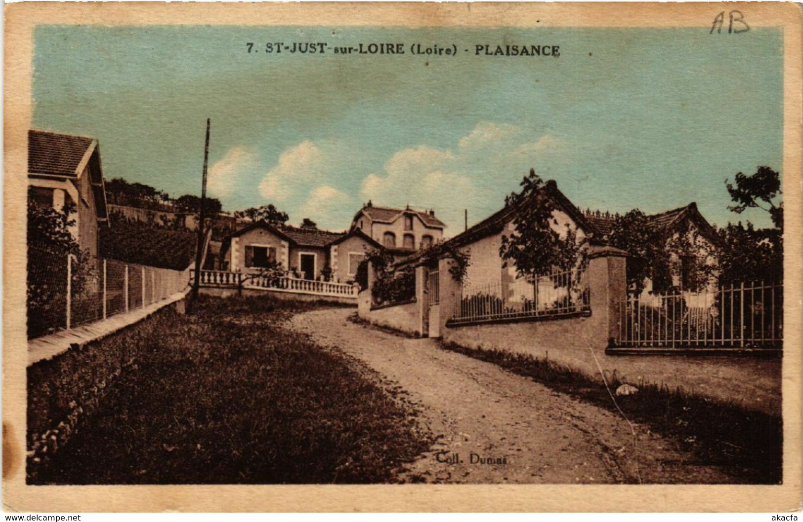 CPA St-JUST-sur-LOIRE - Plaisance (580873) - Saint Just Saint Rambert