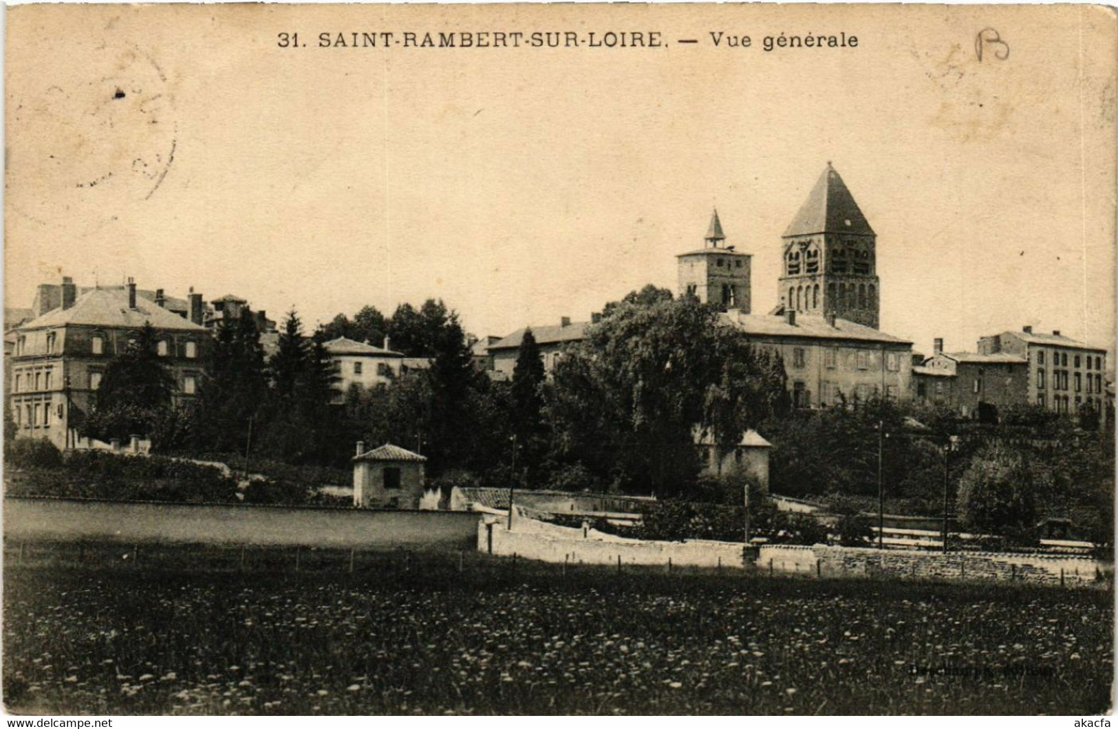 CPA St-RAMBERT-sur-LOIRE - Vue Générale (580618) - Saint Just Saint Rambert