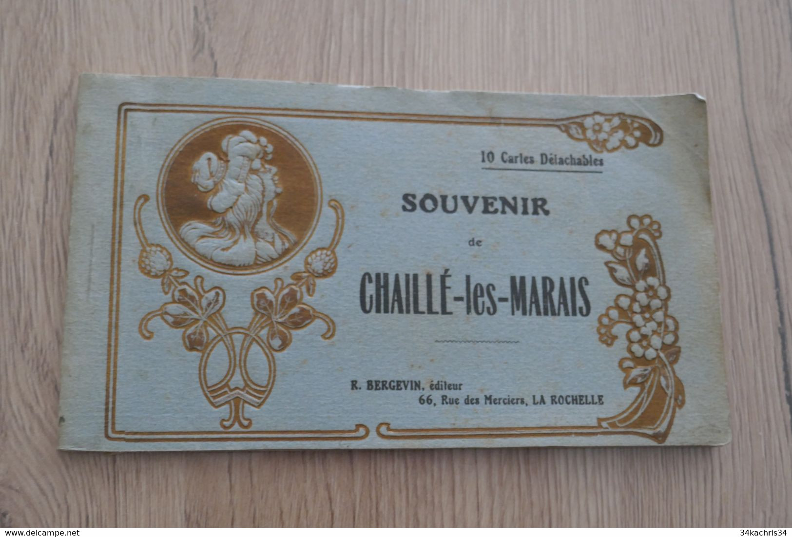 Carnet 10 CPA 85 Vendée Chaillé Les Marais - Chaille Les Marais