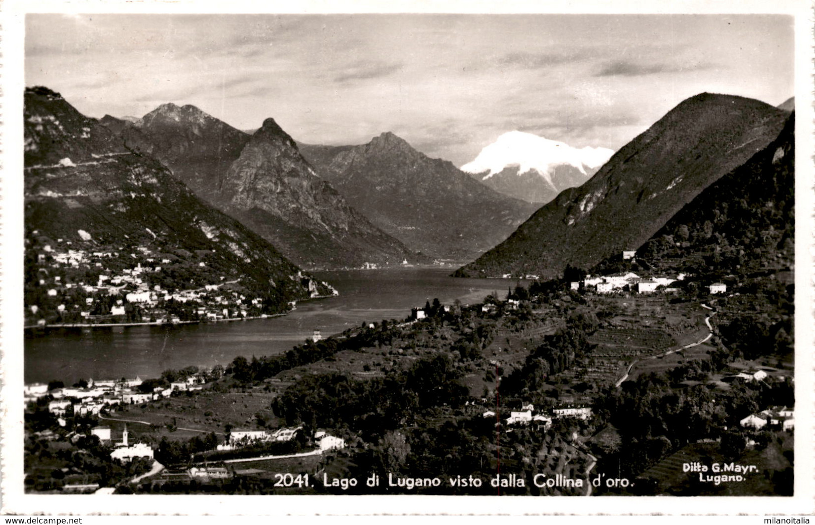 Lago Di Lugano Visto Dalla Collina D'oro (2041) - Collina D'Oro