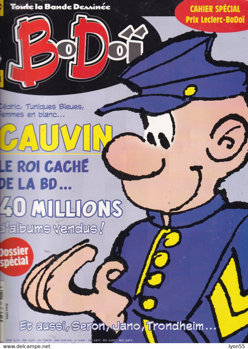 BoDoï N° 61 Cauvin Le Roi Caché De La BD - Bodoï