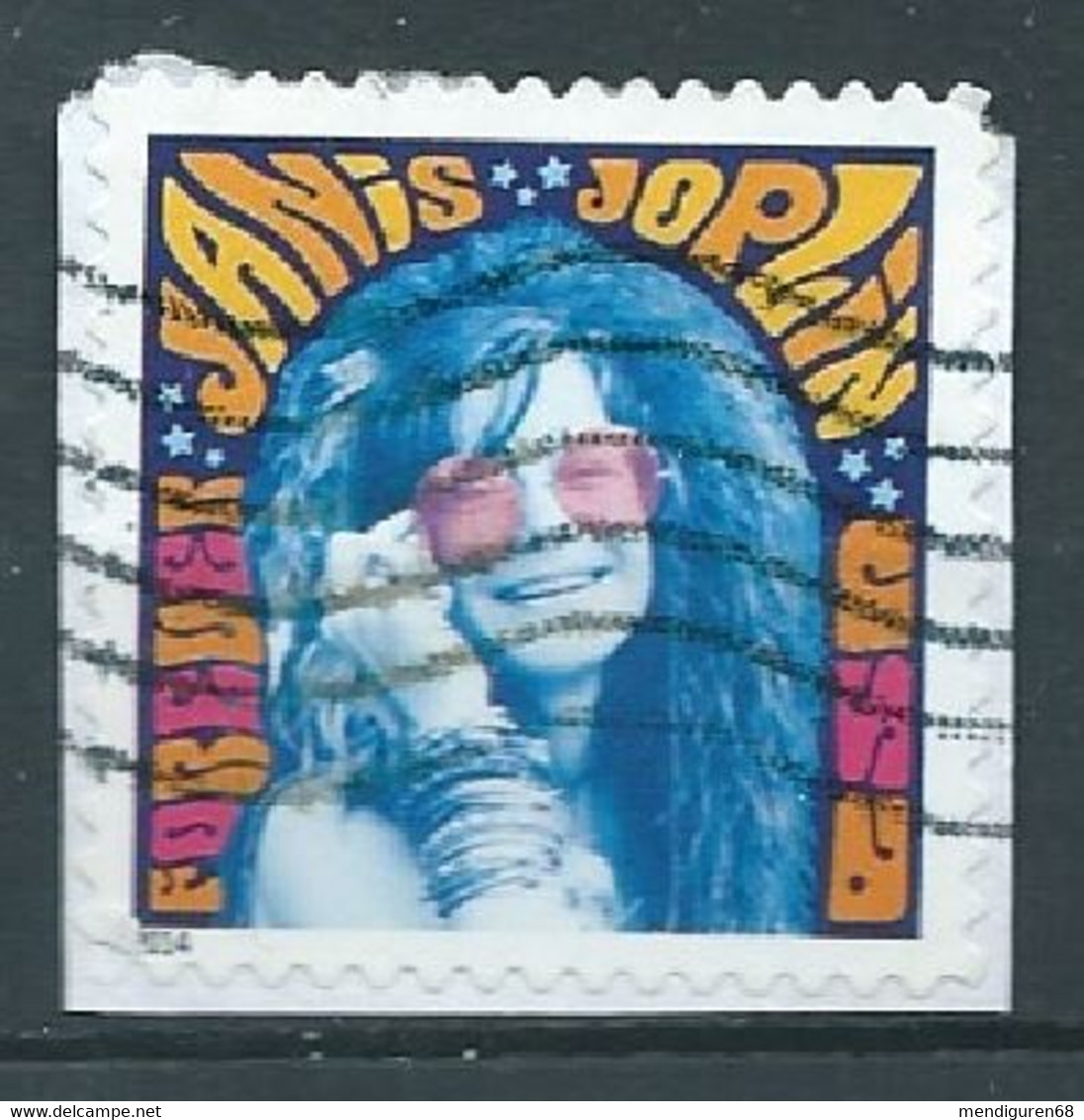 VEREINIGTE STAATEN ETATS UNIS USA 2014 JANIS JOPLIN F USED ON PAPER SC 4916 MI 5102 YT 4717 SG 5532 - 2011-...