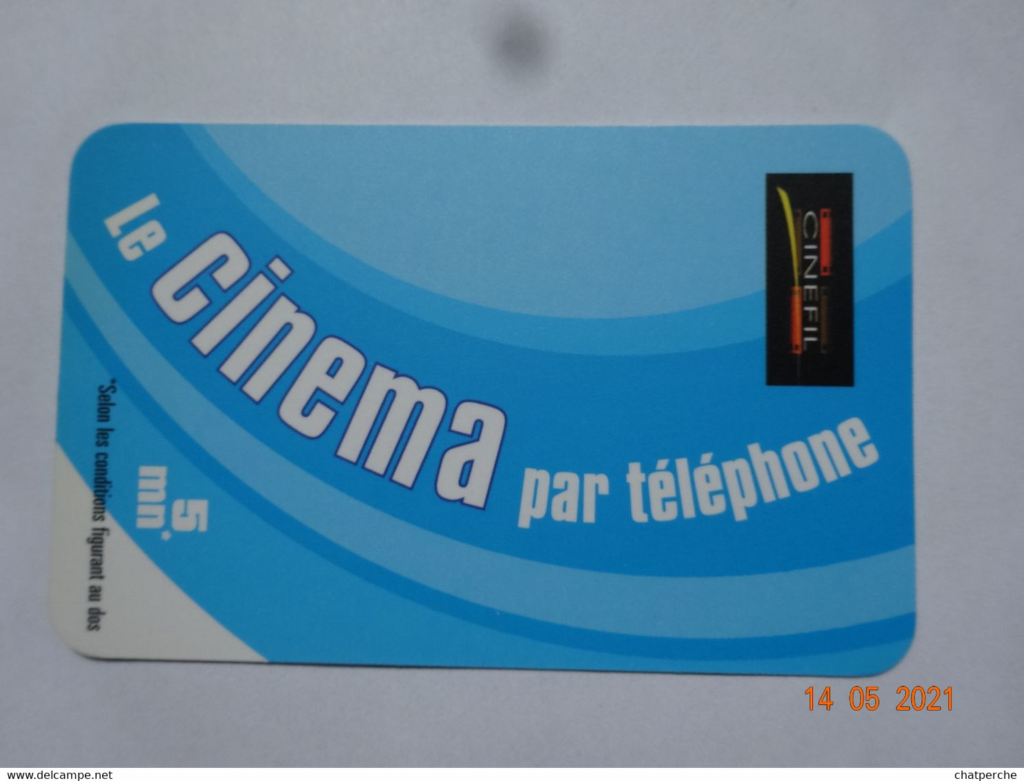 TÉLÉCARTE PHONECARD CARTE TÉLÉPHONIQUE THÈME CINÉMA LE CINÉMA PAR TÉLÉPHONE - Other & Unclassified