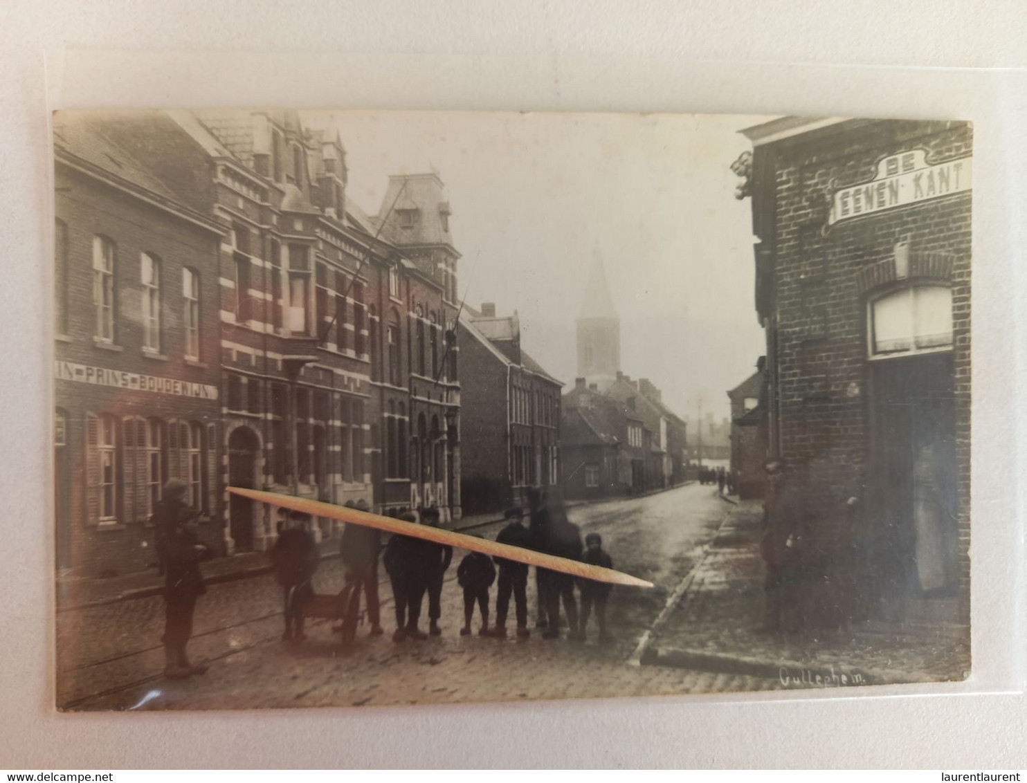 GULLEGHEM - FOTO CARTE - RARE - Wevelgem