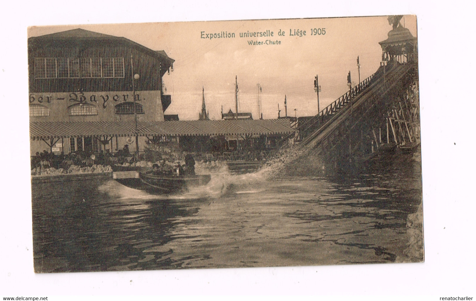 Exposition Universelle De Liège.1905.Water Chute. - Liege