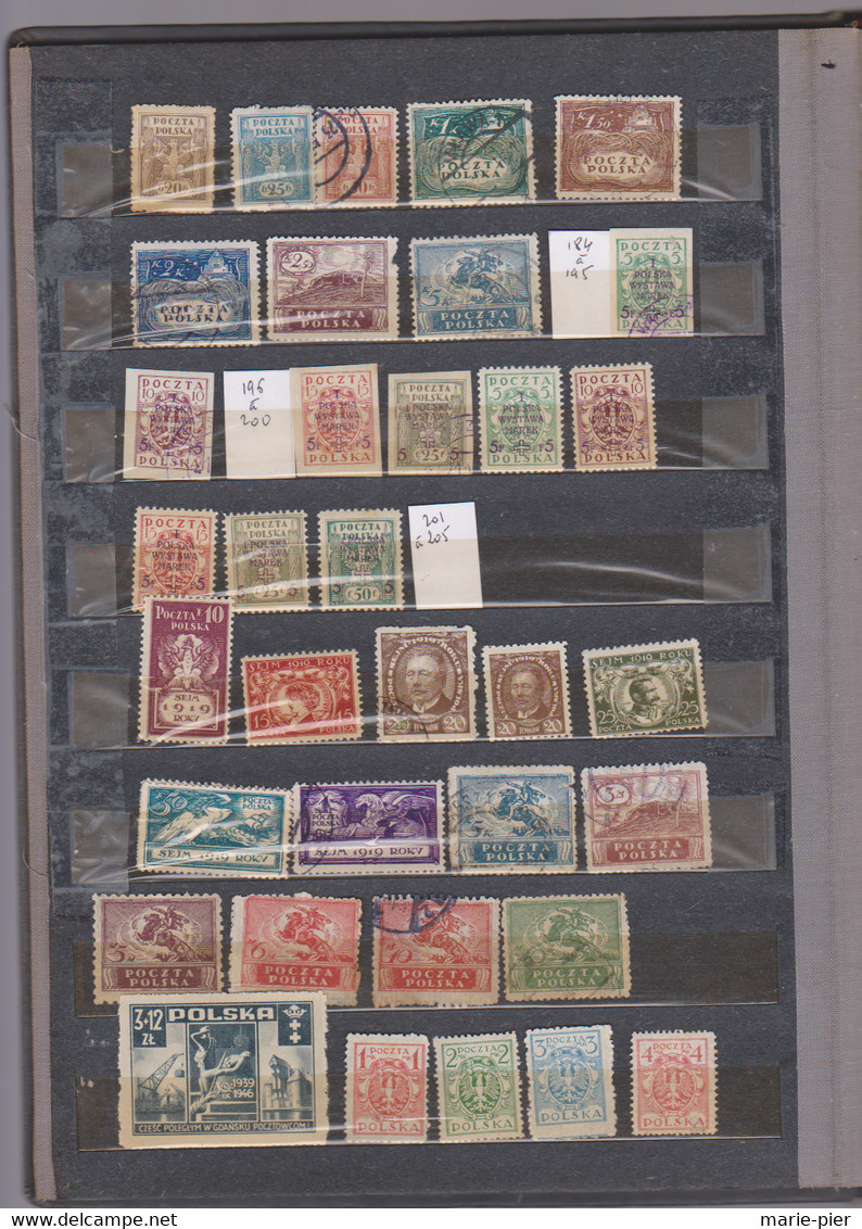 Timbres POLOGNE - Collections