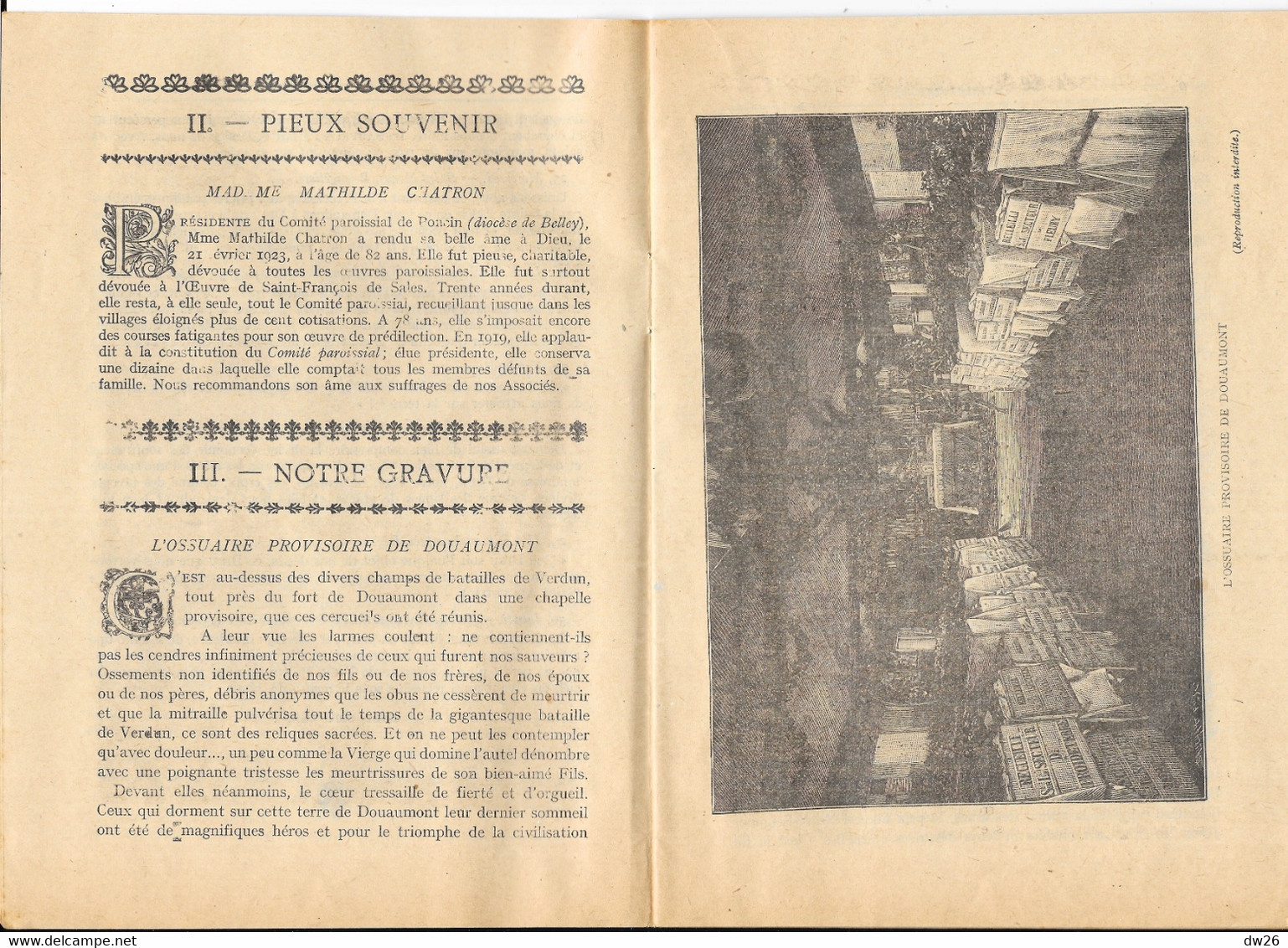 Revue Catholique: Bulletin Apostolique De L'Oeuvre De St François De Sales Pour La Défense De La Foi, 1923 N° 4 - Religion