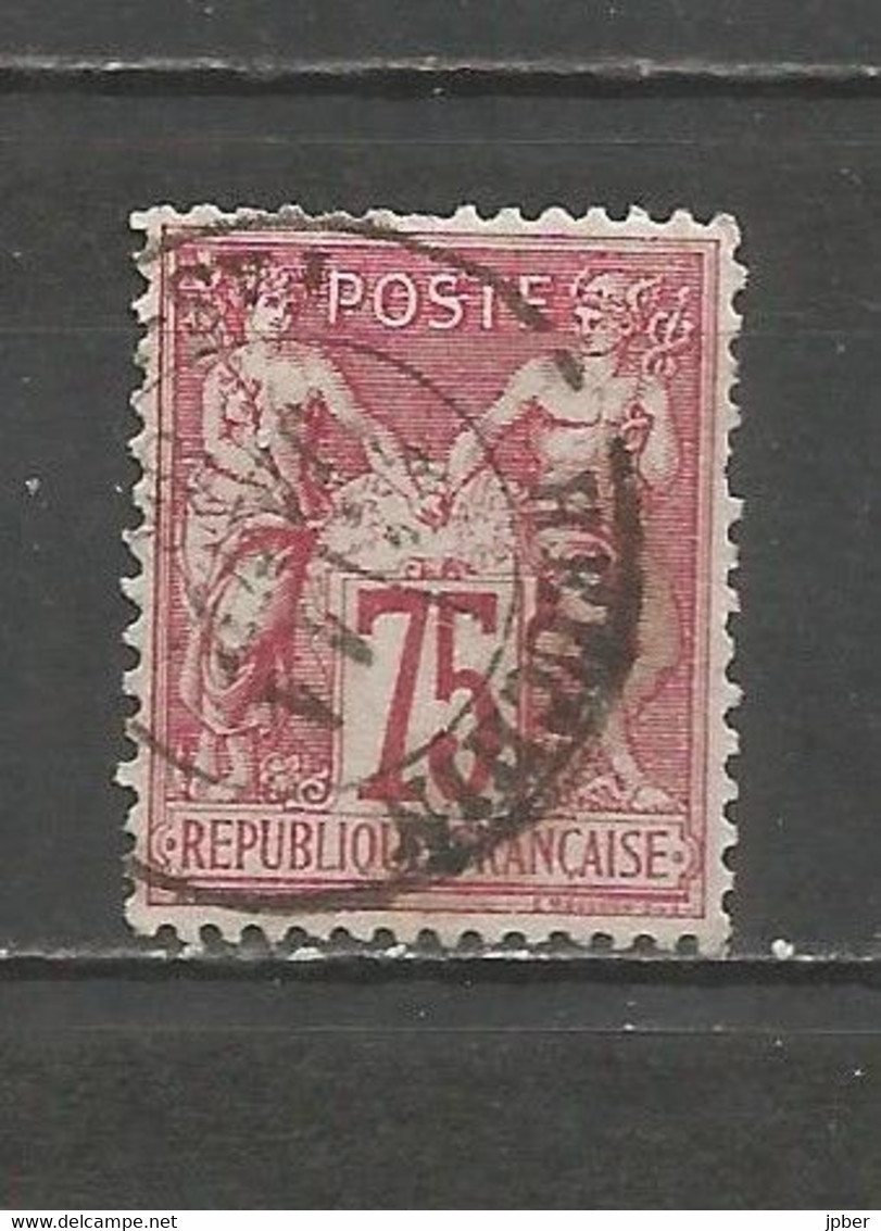 France - Type Sage - N° 71 - Oblitération HEUCHIN (Pas-de-Calais) - 1876-1878 Sage (Type I)