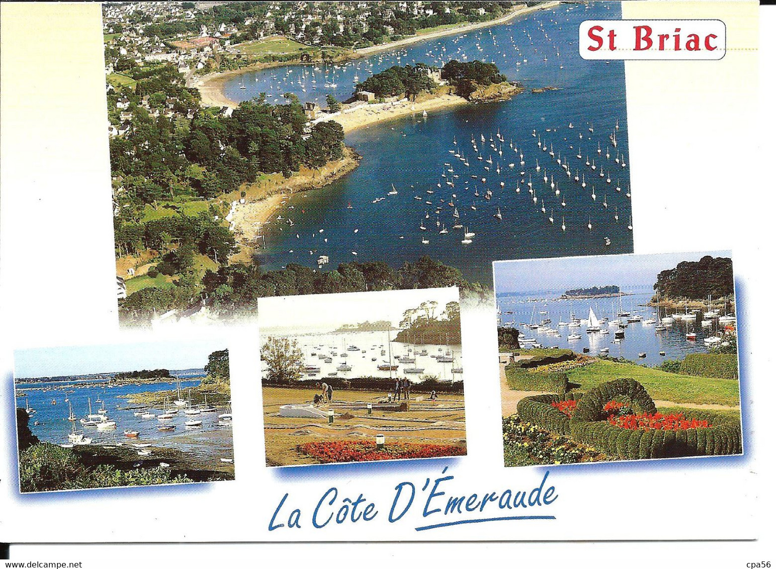 Bords De RANCE - SAINT-SULIAC  - Multivues N°14225 YCA Caoudal éd. - Saint-Suliac