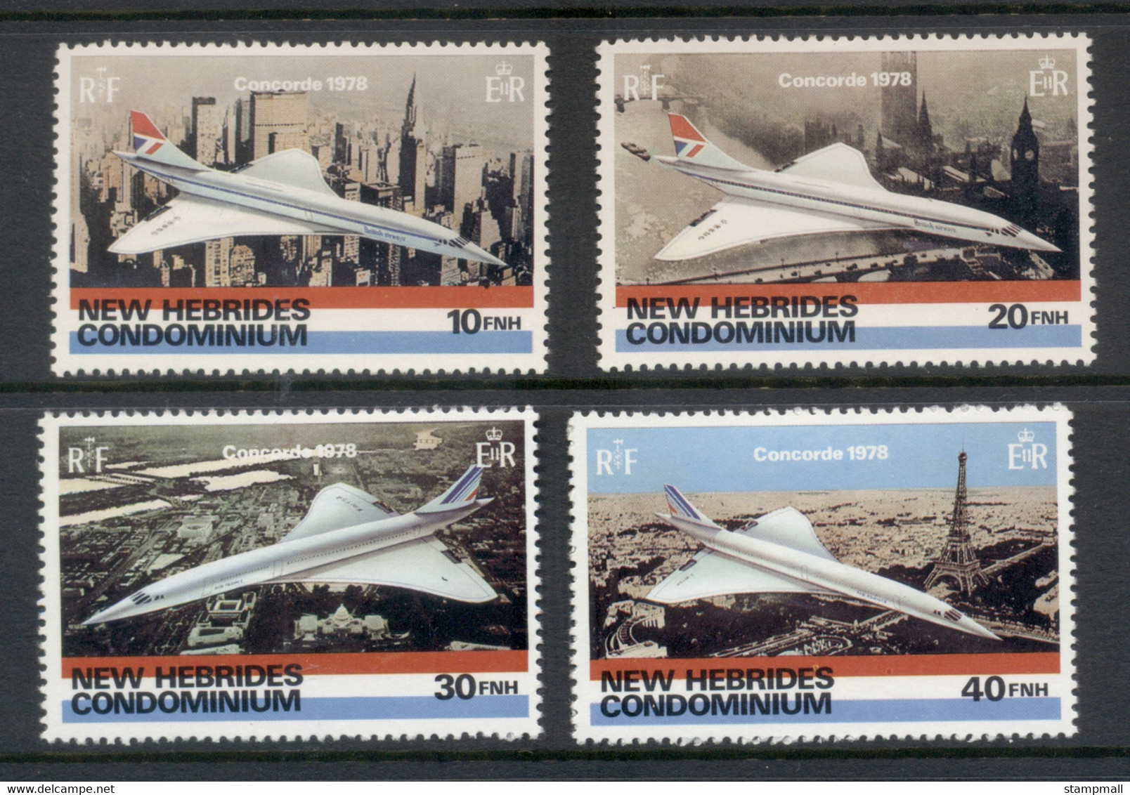 New Hebrides (Br) 1978 Concorde MUH - Nuovi