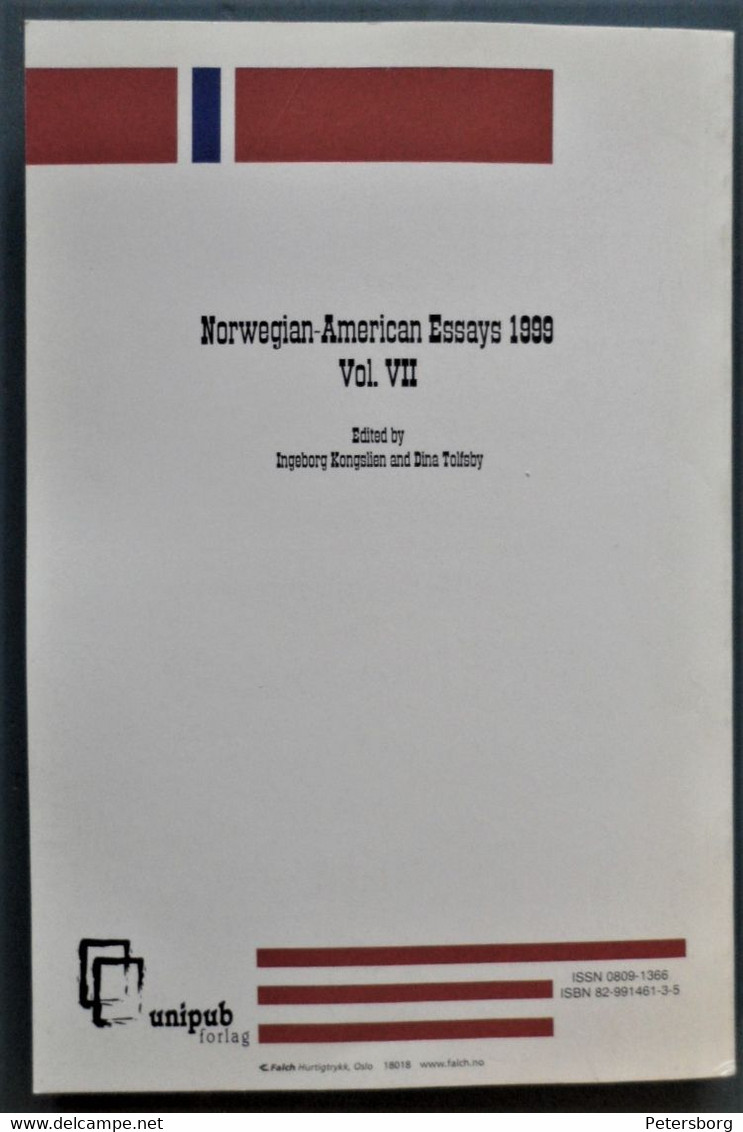 Norwegian-American Essays 1999 - Stati Uniti