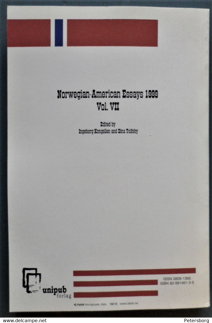 Norwegian-American Essays 1999 - Verenigde Staten