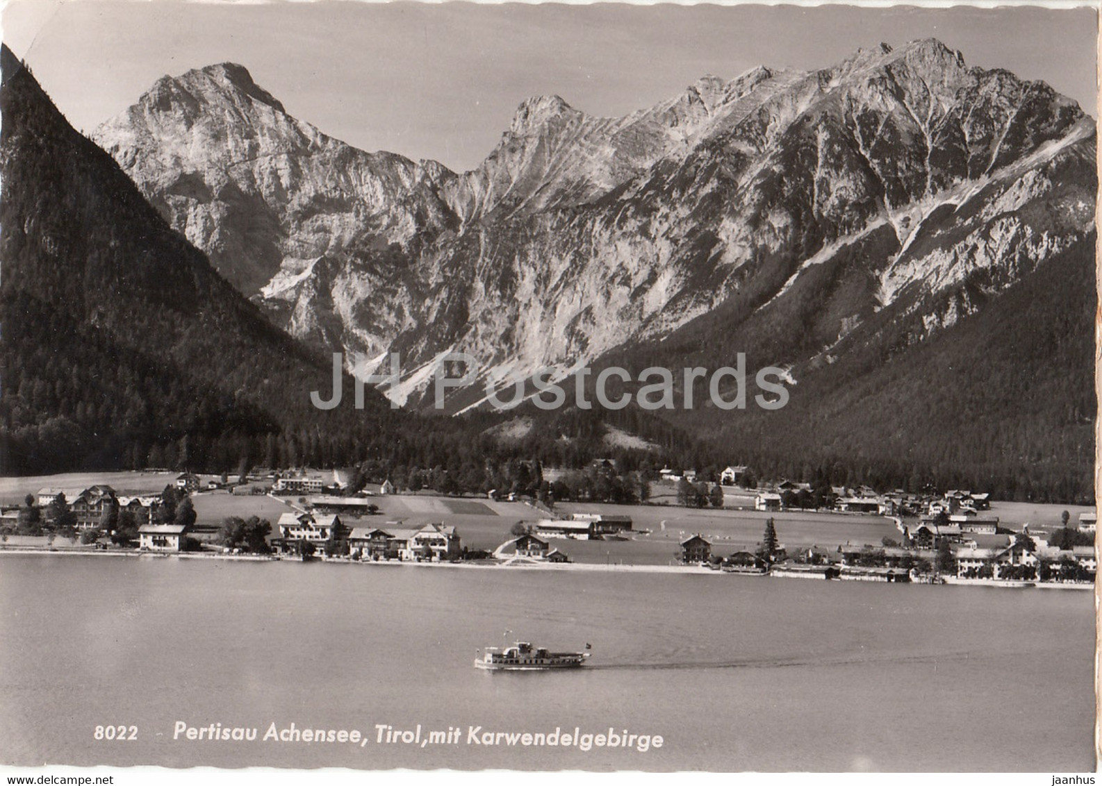 Pertisau Achensee - Tirol - Karwendelgebirge - 8022 - 1961 - Austria - Used - Pertisau