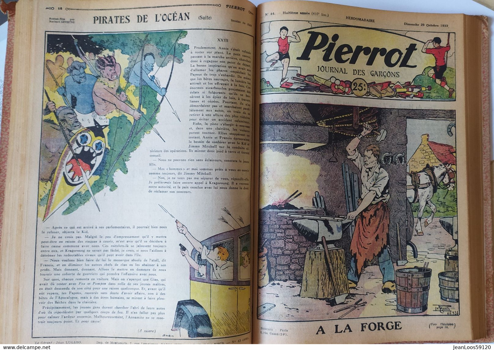 ALBUM PIERROT N° 14  XIV 1933  Du N° 21 Au N° 53 - Pierrot