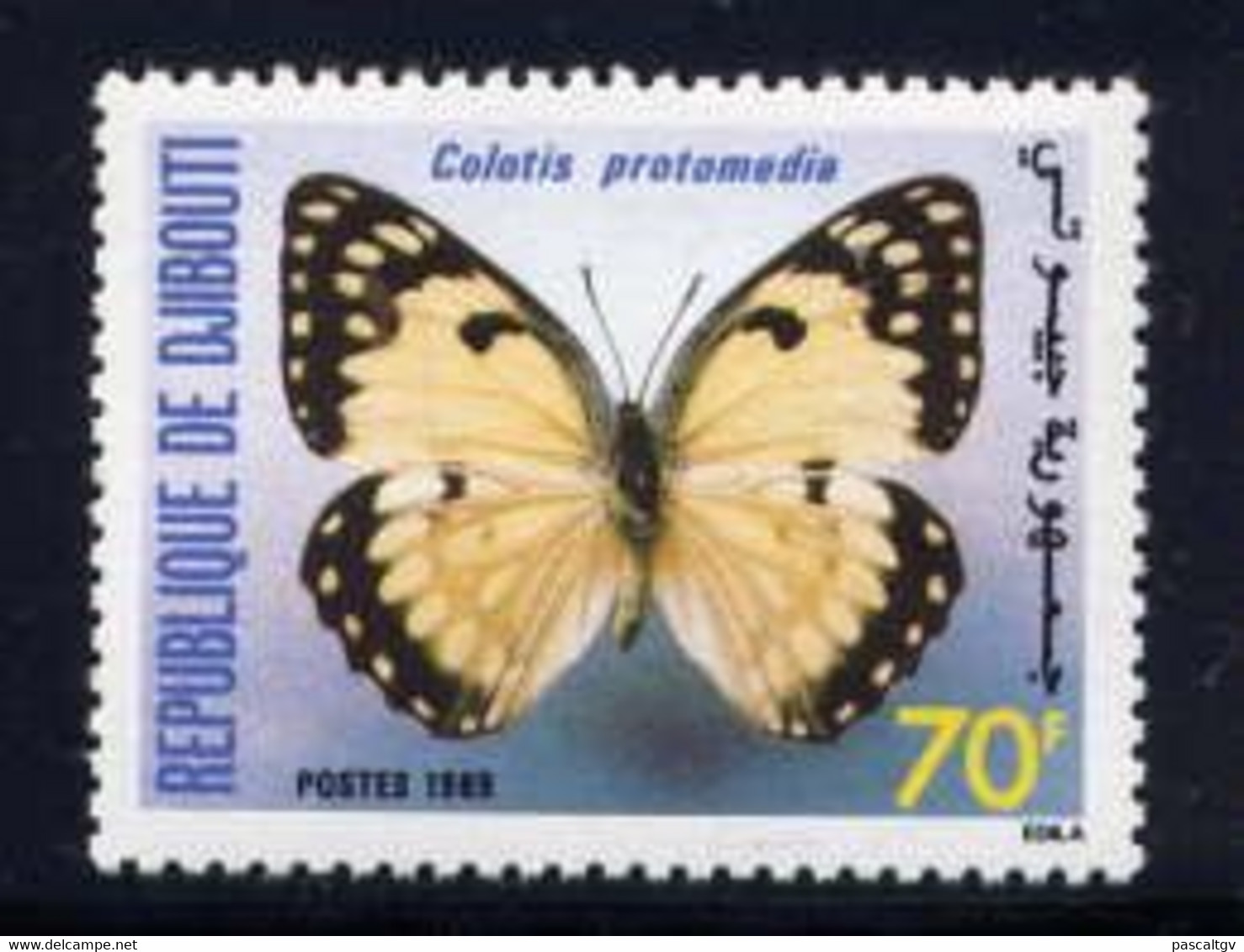 PMo - Djibouti - 1989 - N° 649** - Yibuti (1977-...)