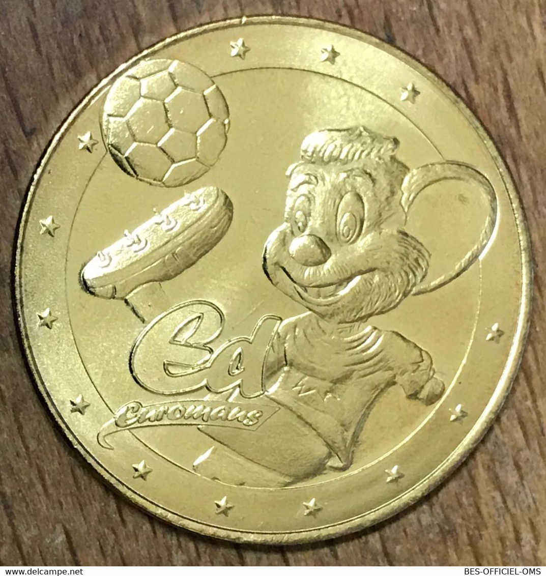 ALLEMAGNE EUROPA PARK EUROMANS FOOTBALL AB 2015 MÉDAILLE ARTHUS BERTRAND JETON TOURISTIQUE MEDALS TOKENS COINS - 2015