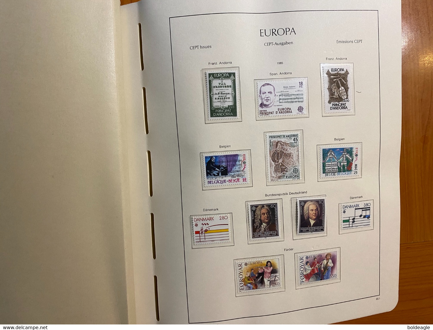 Europa -année Complète 1985- 74 Valeurs Et 4 Blocs  - Neuf Sans Charnière LUXE - Années Complètes