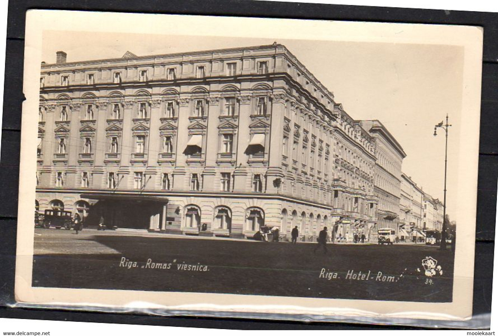 VERY SHARP PHOTO Romas Viesnica Hotel Riga Рига  1939 (r4-6) - Estonia