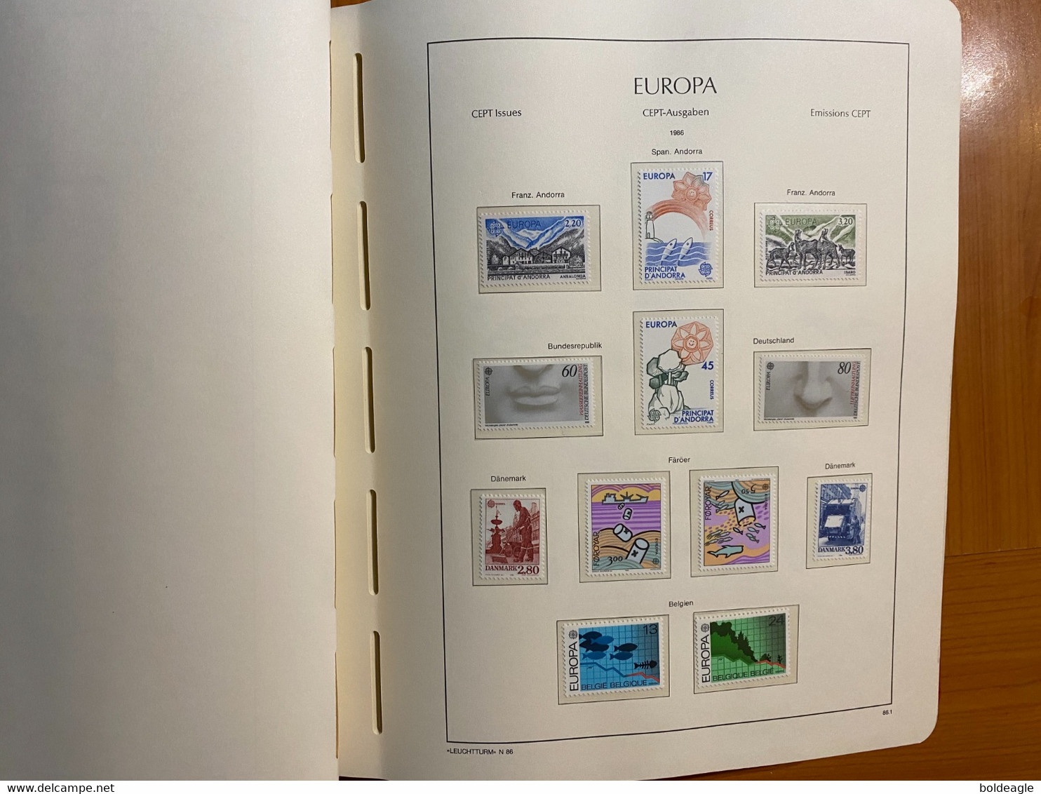 Europa - Année Complète 1986. - 73 Valeurs Et 5 Blocs - Neuf Sans Charnière LUXE - Full Years