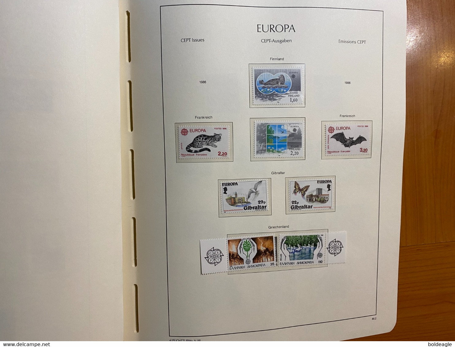 Europa - Année Complète 1986. - 73 Valeurs Et 5 Blocs - Neuf Sans Charnière LUXE - Années Complètes