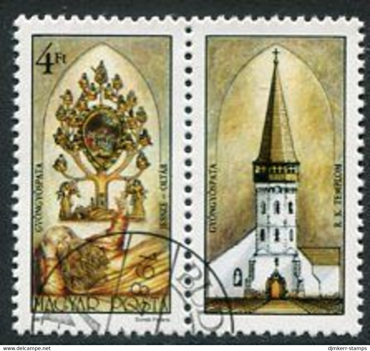 HUNGARY 1987 Gyöngyöspata Church Used.  Michel 3921 Zf - Used Stamps