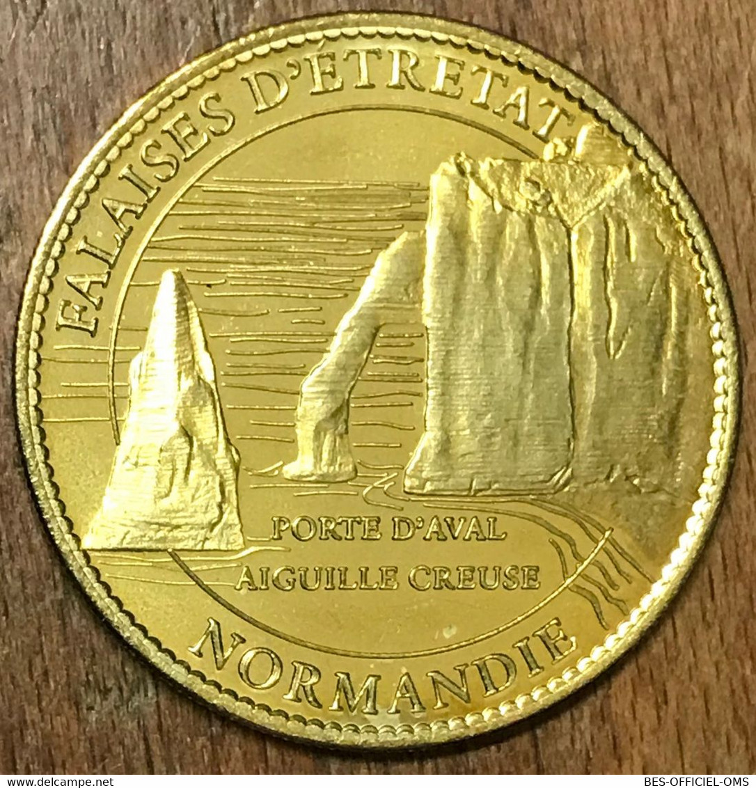 76 FALAISES D'ÉTRETAT AB 2007 MÉDAILLE ARTHUS BERTRAND JETON TOURISTIQUE MEDALS TOKENS COINS - 2007